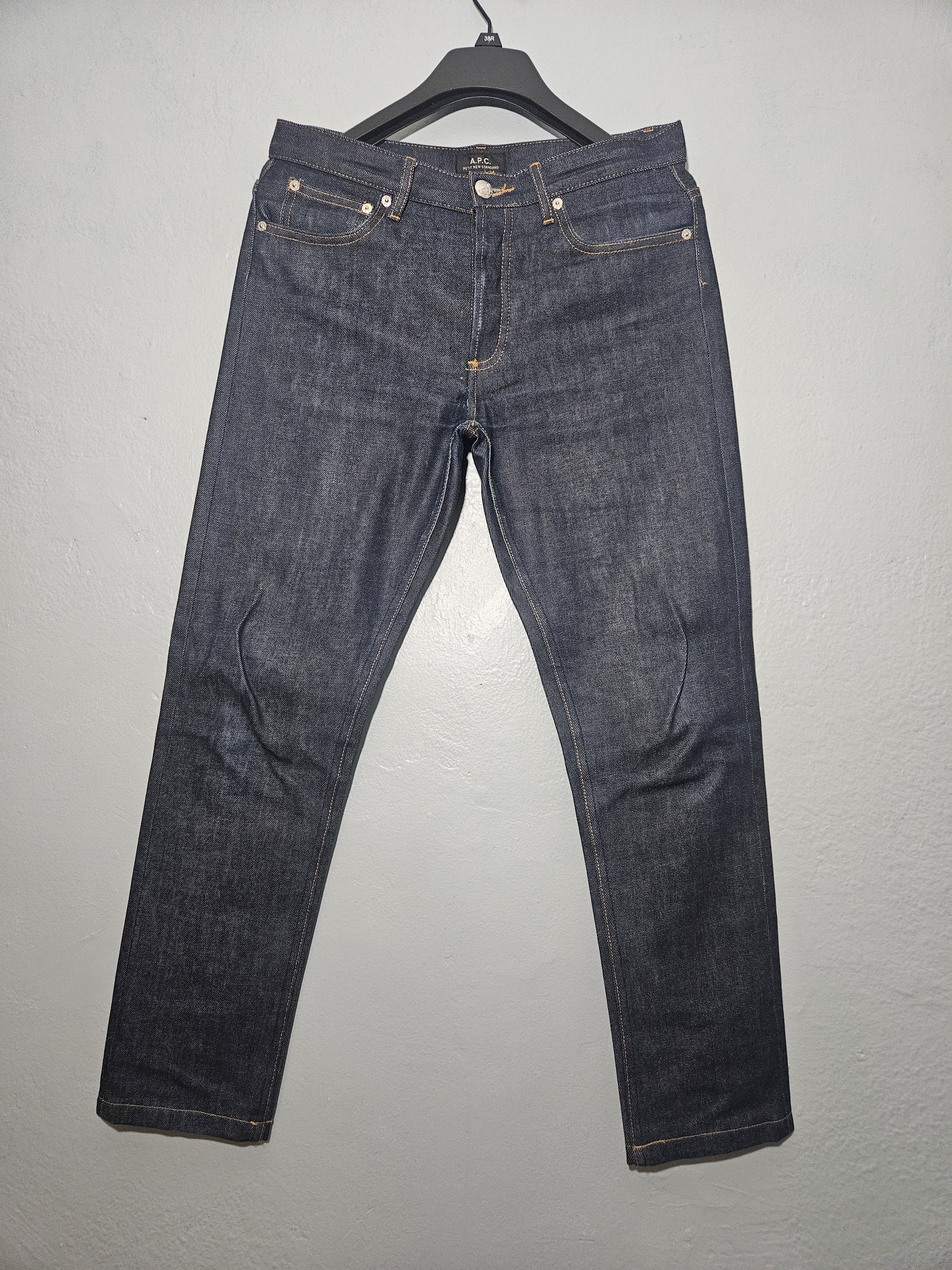 A.P.C. A.P.C. Petit New Standard Blue Denim Pants Size US 29 - 1 Thumbnail