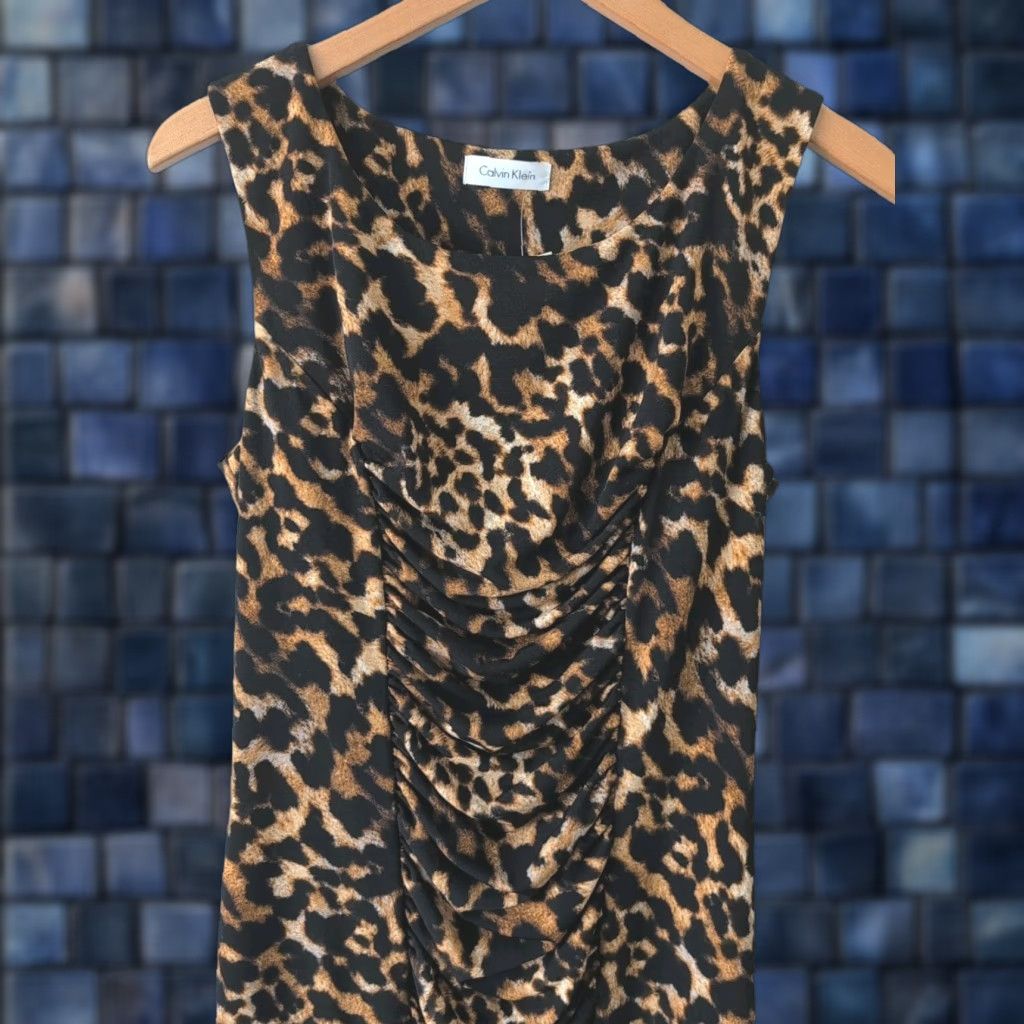 Calvin Klein Calvin Klein Sleeveless Sheath Dress Jewel Green Size 8  Business Casual Womens | Grailed