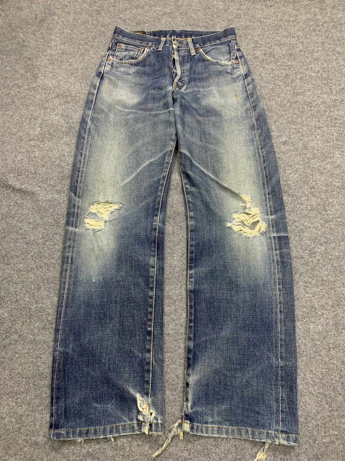 Edwin DISTRESSED EDWIN 505SX SELVEDGE. Size US 28 / EU 44 - 1 Thumbnail