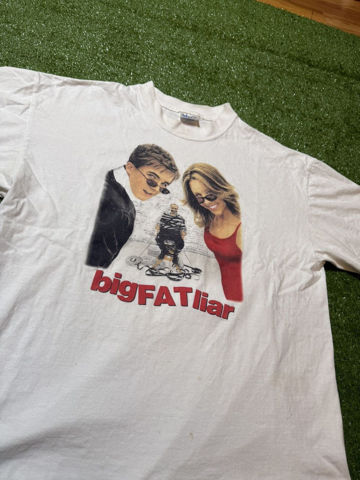 Vintage Vintage 2002 Original Big Fat Liar Movie Promo Shirt XL Size US XL / EU 56 / 4 - 1 Thumbnail