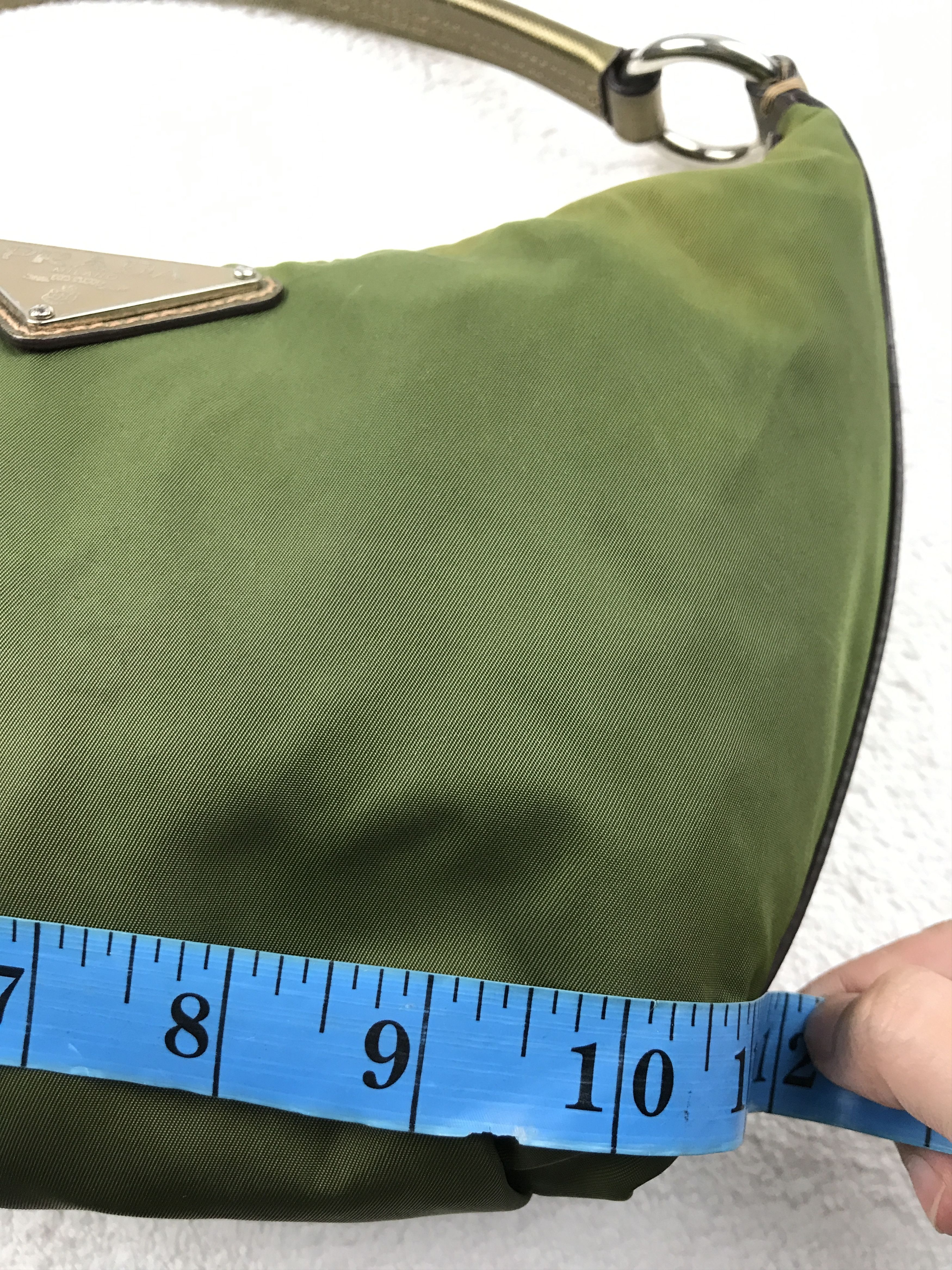 Prada Vintage Prada Nylon Hobo Shoulder Bag Size ONE SIZE - 9 Thumbnail