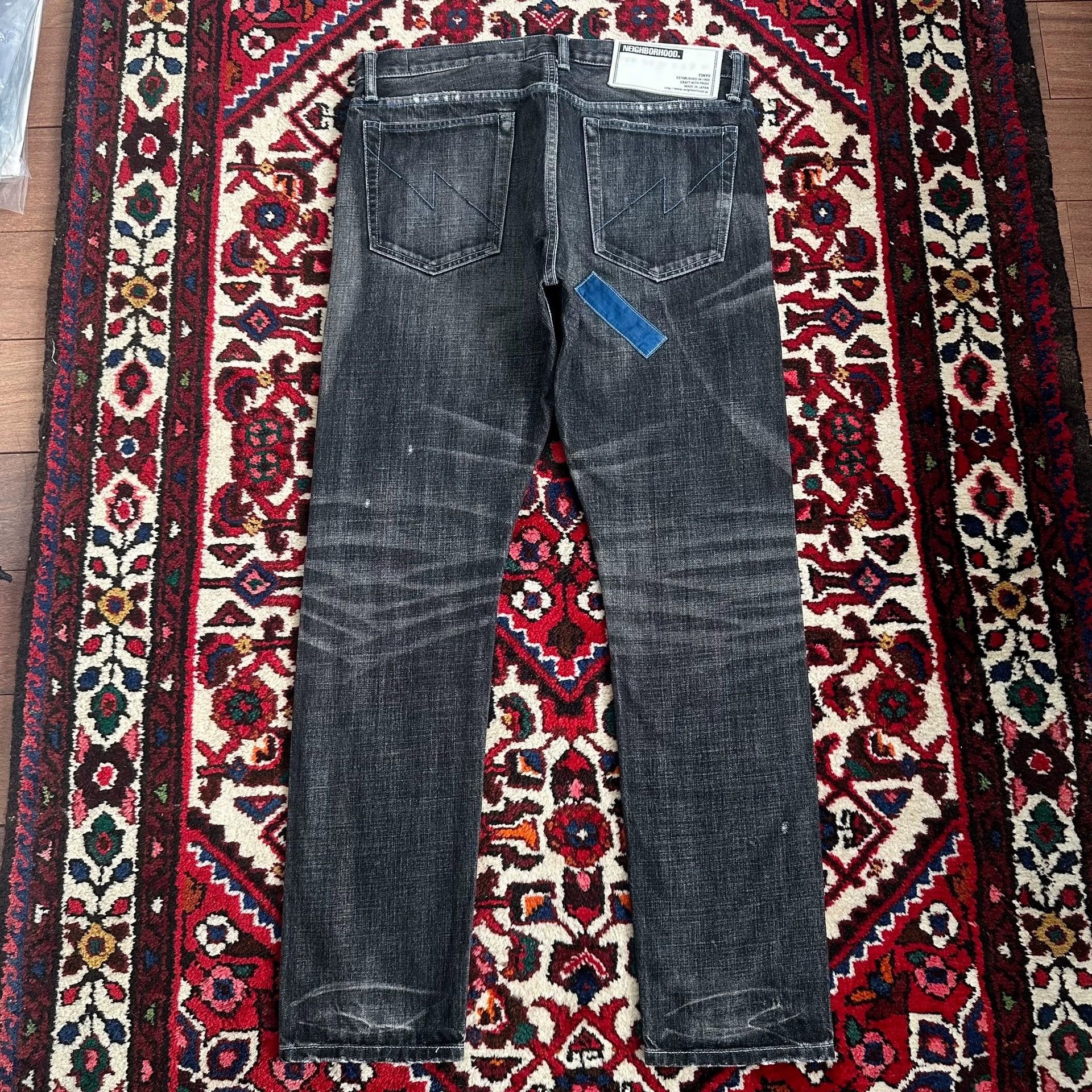 Neighborhood NEIGHBORHOOD 18SS METAL Jeans dp narrow M black Size US 33 - 2 Thumbnail