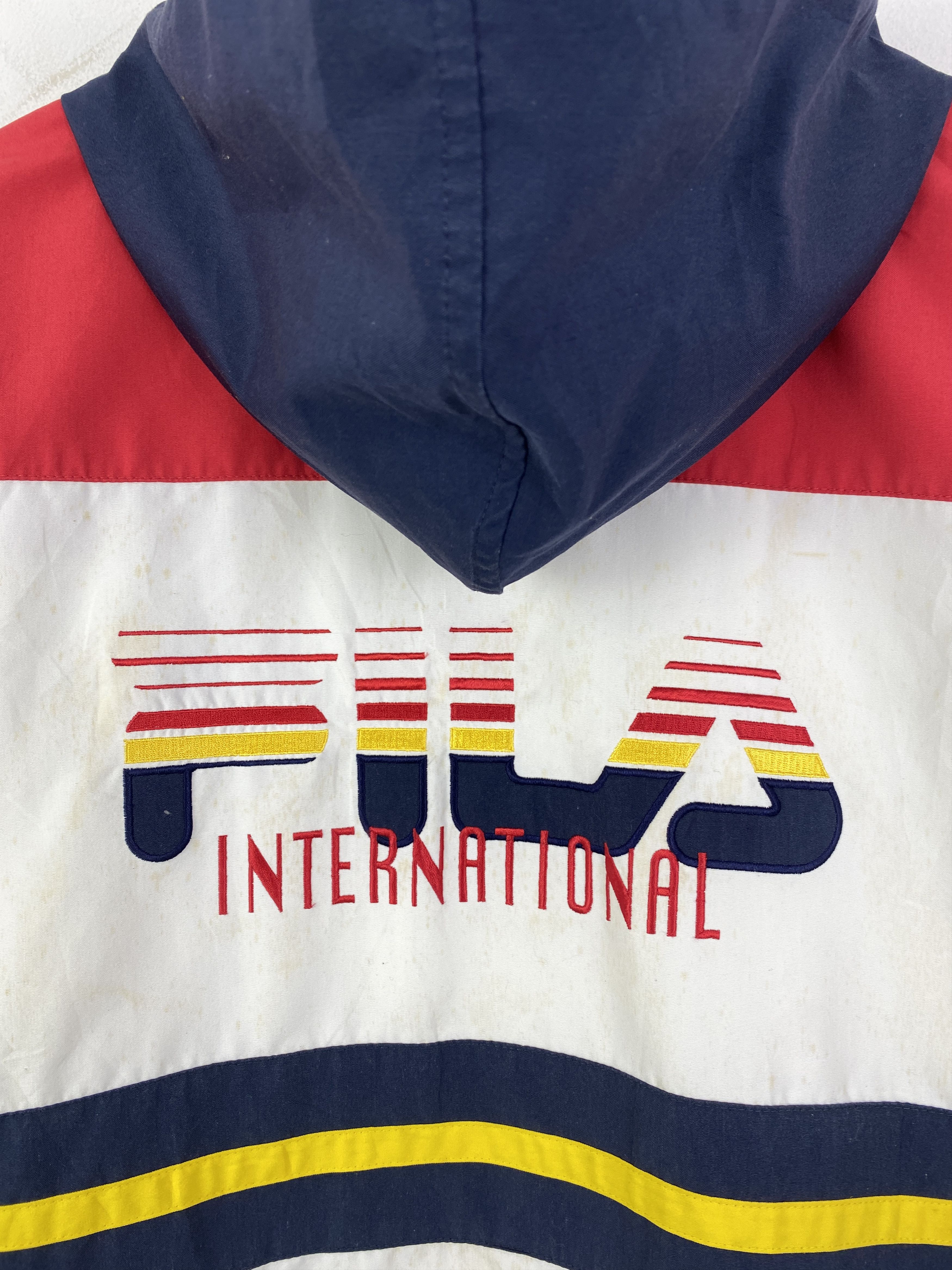 Fila Vintage 90s Fila Tennis International Backhit Jacket J0088 Size US XL / EU 56 / 4 - 12 Thumbnail