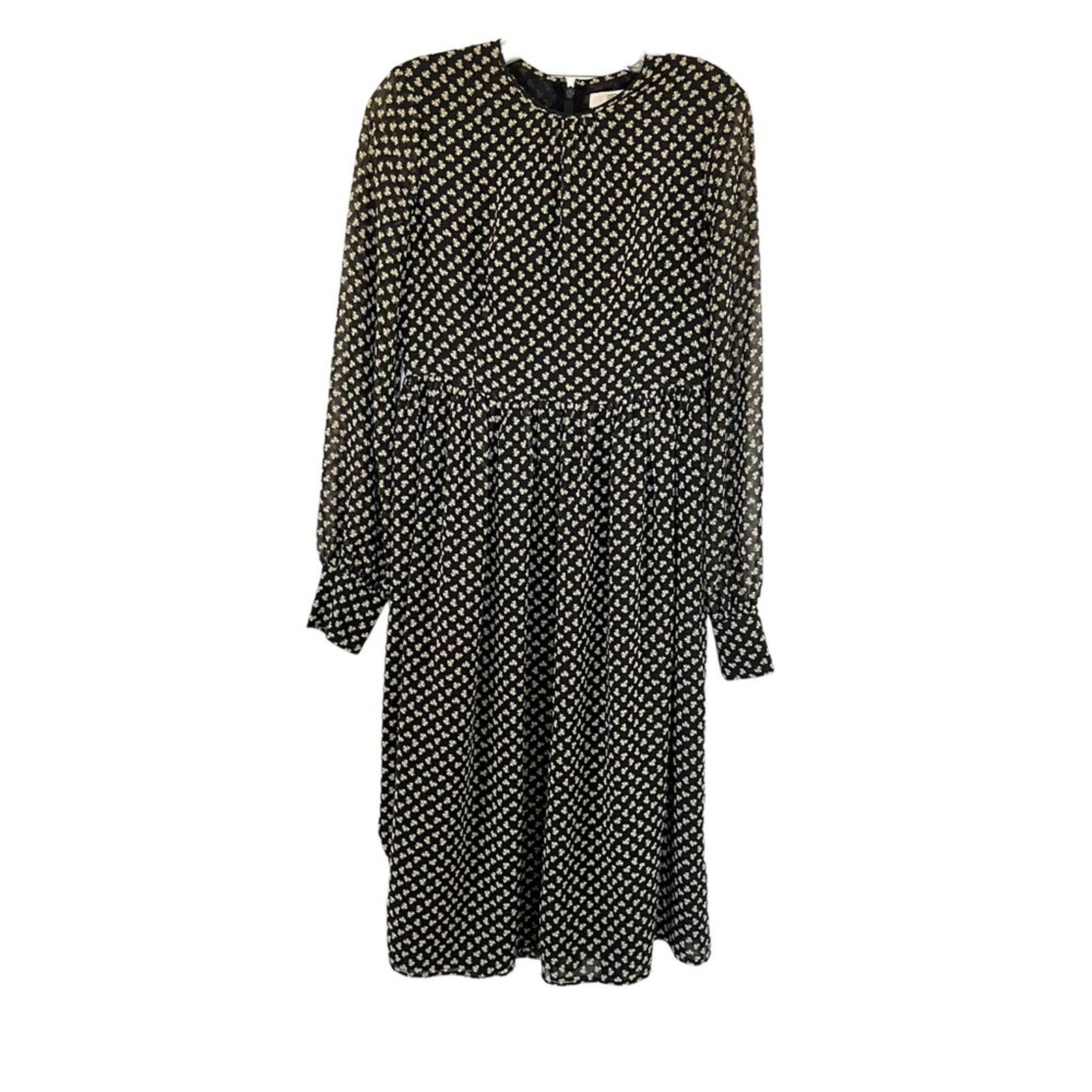 Orla Kiely Orla Kiely rare chiffon clover shamrock ditsy print dress Size M / US 6-8 / IT 42-44 - 1 Thumbnail