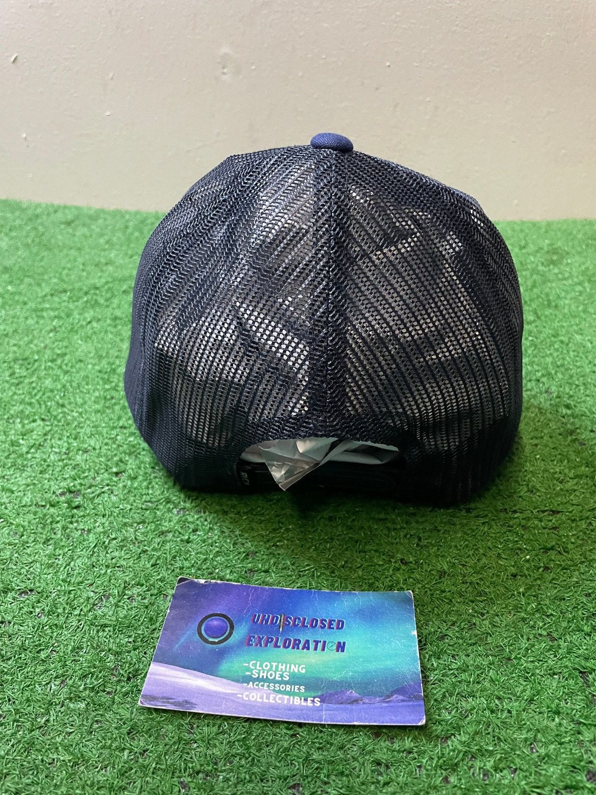 Vintage RVCA ticket mesh blue hat Size ONE SIZE - 4 Thumbnail