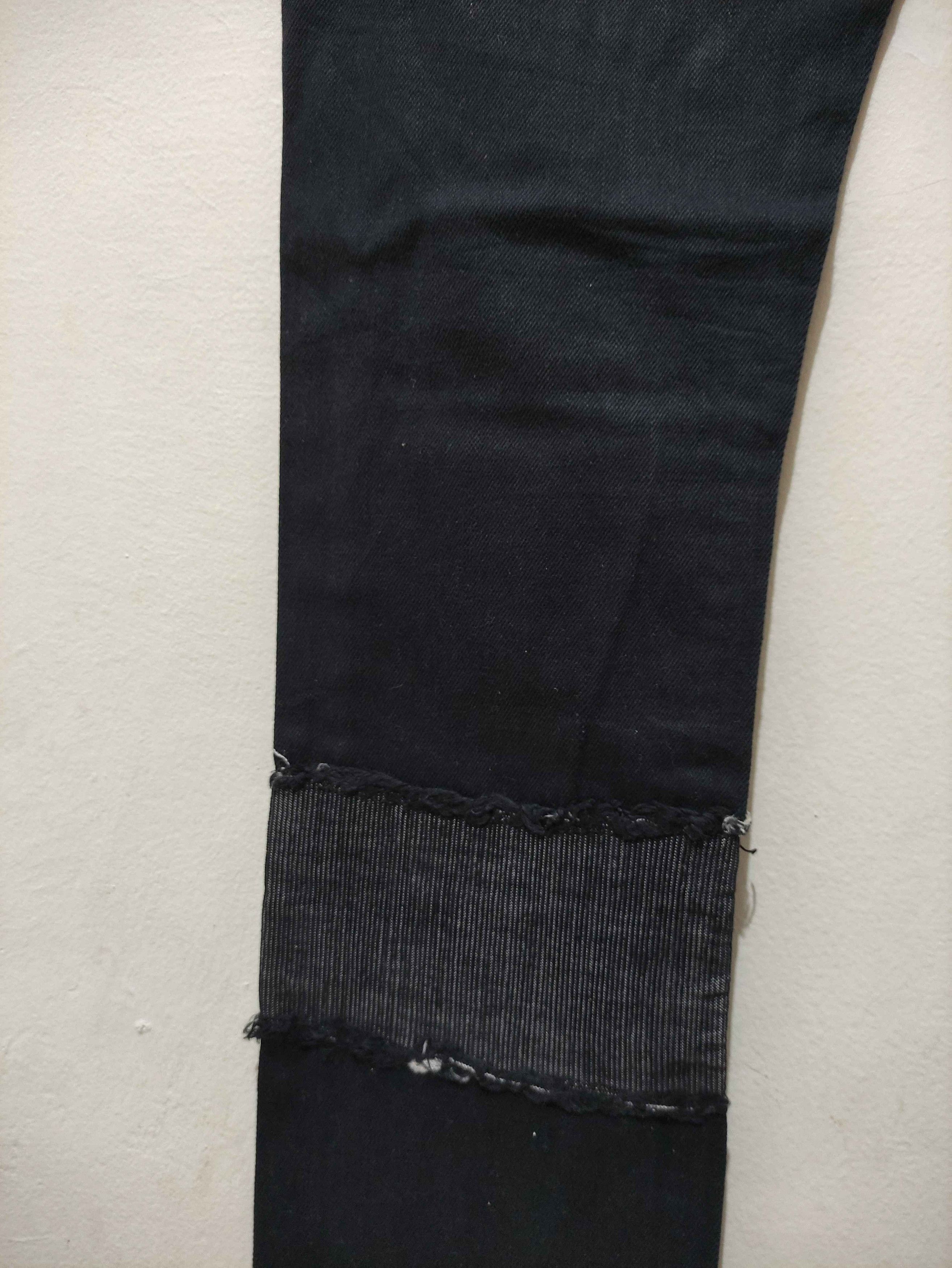 NANO universe Nano Universe Japanese Boro Patchwork Wash Distressed Denim Size US 31 - 16 Thumbnail