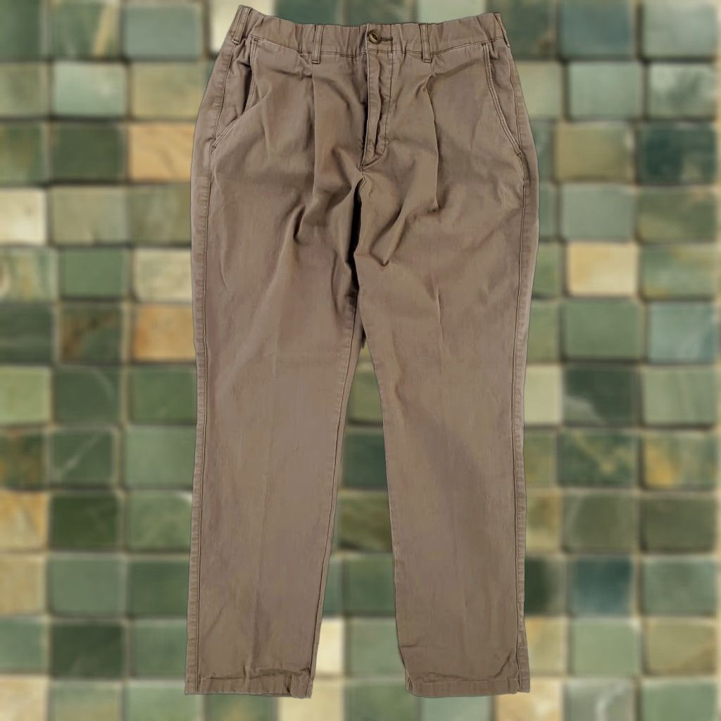 Vintage Wellen Jogger Pants Green Elastic Waist Mens M Inseam 27 Green 30-32 x 27 InseamMens M Jogger Pants Green Elastic Waist Wellen Size US 31 - 1 Thumbnail