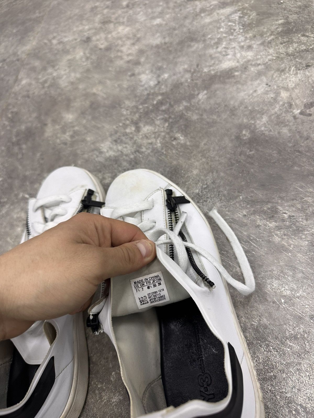Adidas × Y-3 Rare Adidas Y-3 Yohji Yamamoto Stan Zip Sneakers Size US 7 / EU 40 - 6 Thumbnail