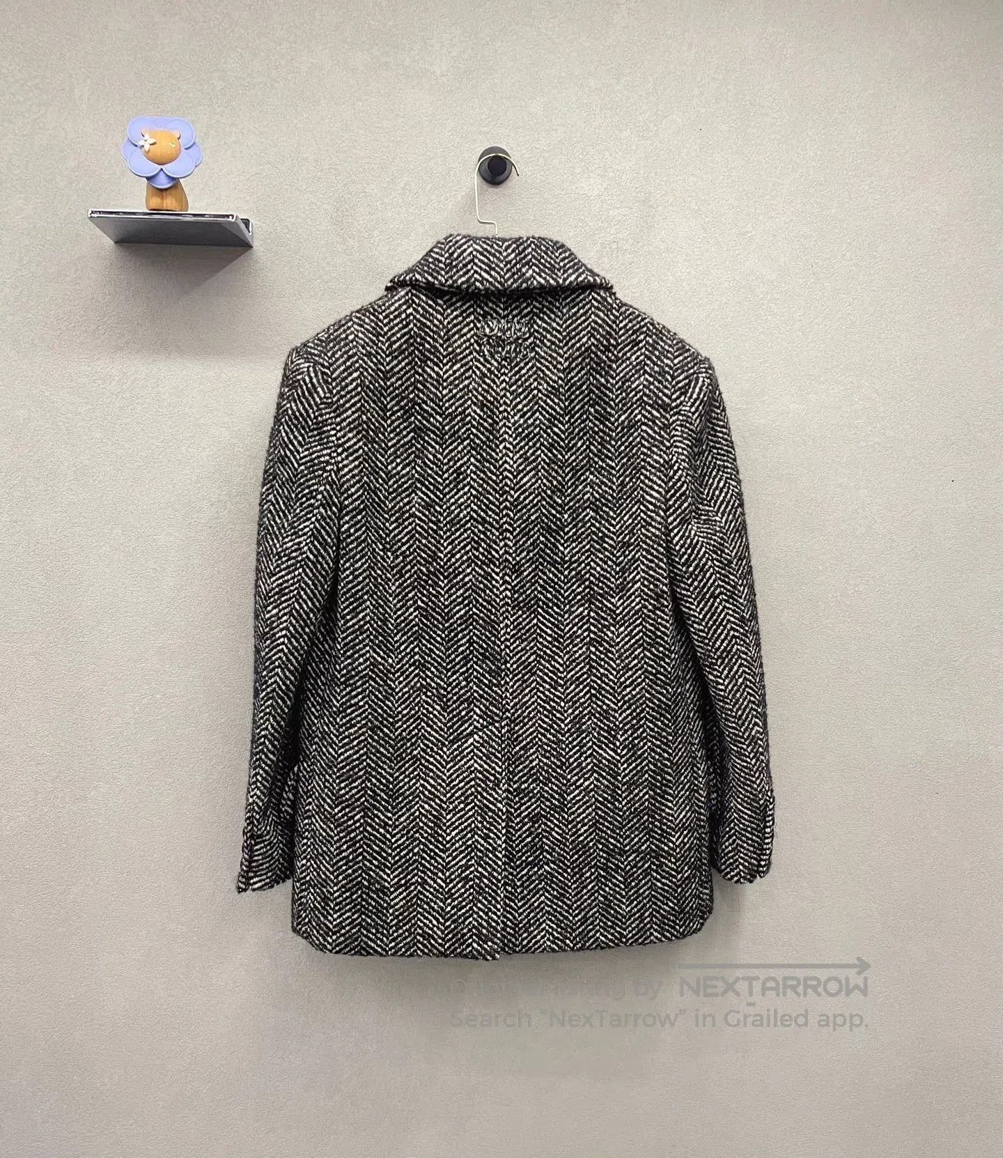Miu Miu Miumiu Herringbone Blazer. Size XS / US 0-2 / IT 36-38 - 2 Thumbnail
