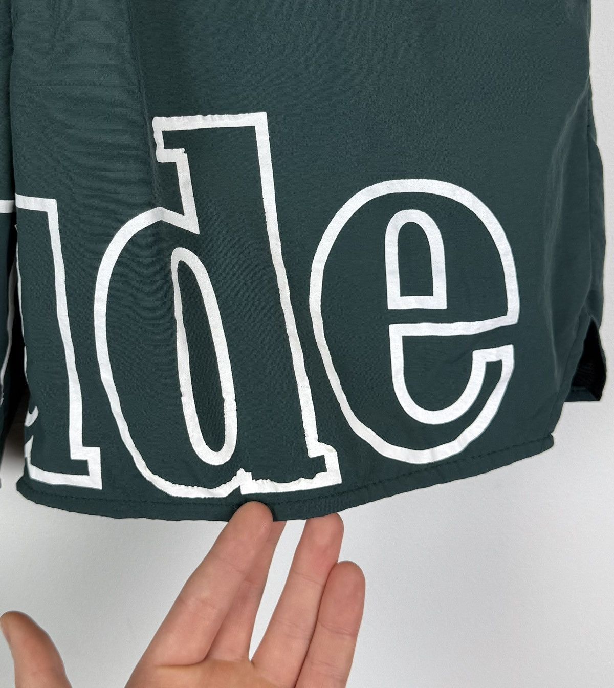 Rhude Rhude Logo Print Drawstring Shorts Men’s Size L Green Top Size US 33 - 5 Thumbnail