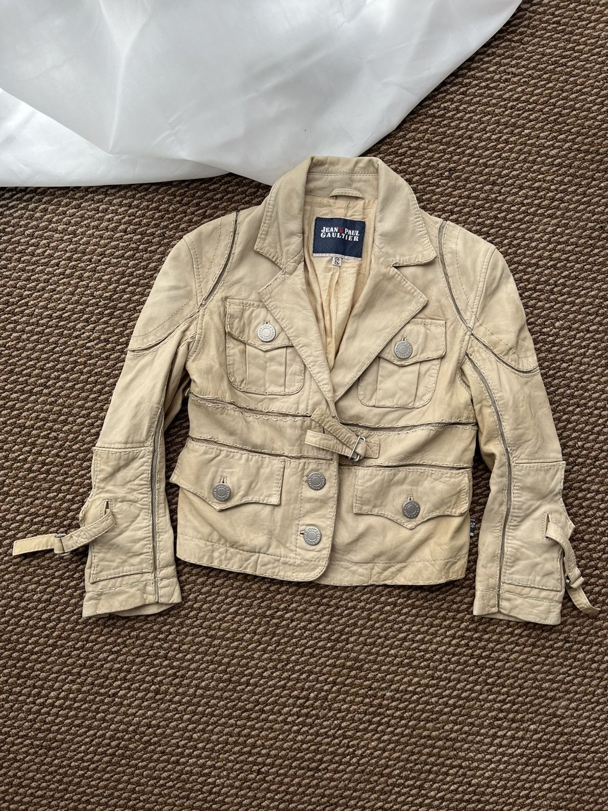 Jean Paul Gaultier Jean Paul Gaultier leather jacket Size XS / US 0-2 / IT 36-38 - 1 Thumbnail