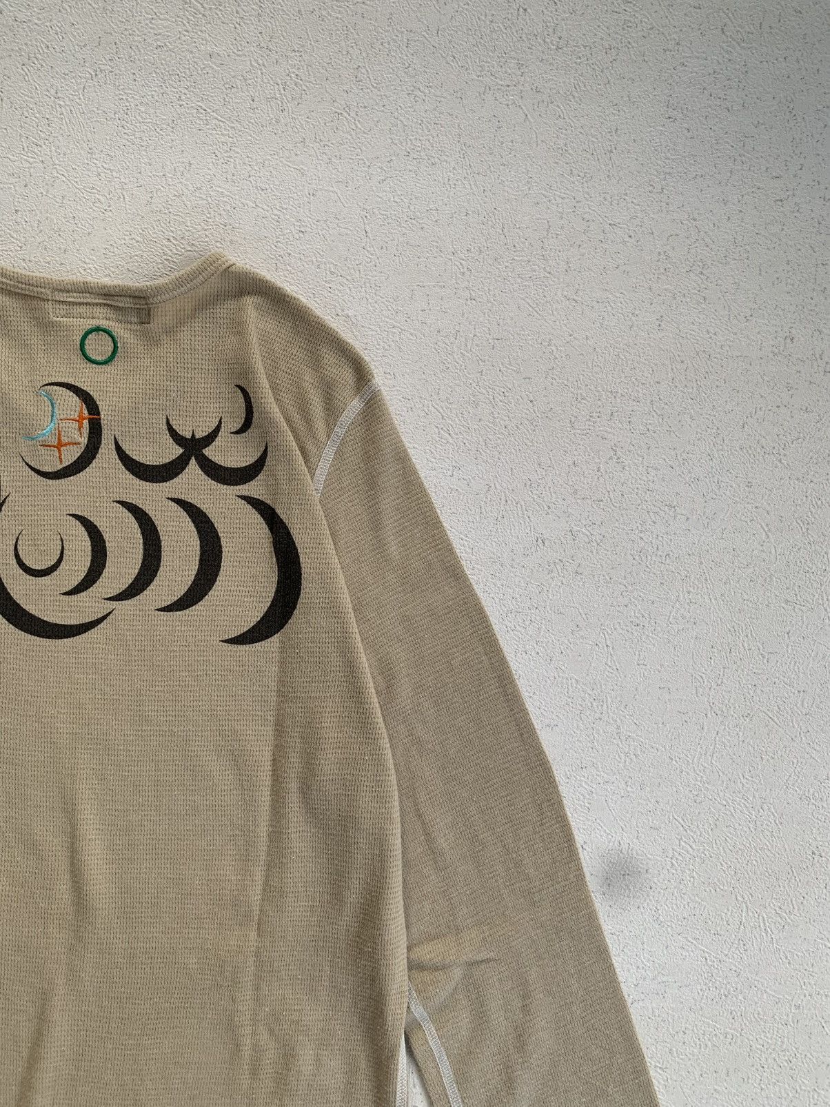 Japanese Brand VINTAGE BURNOUT TRIBAL LONGSLEEVE TEE IFSIXWASNINE STYLE Size US M / EU 48-50 / 2 - 10 Thumbnail