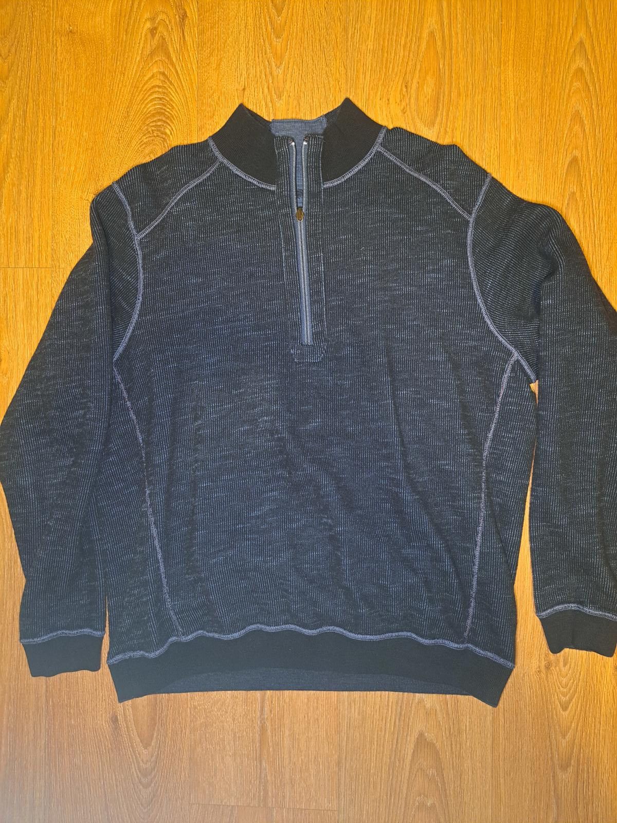 Tommy Bahama Tommy Bahama Pullover Sweater Medium Blue Black Size US M / EU 48-50 / 2 - 1 Thumbnail