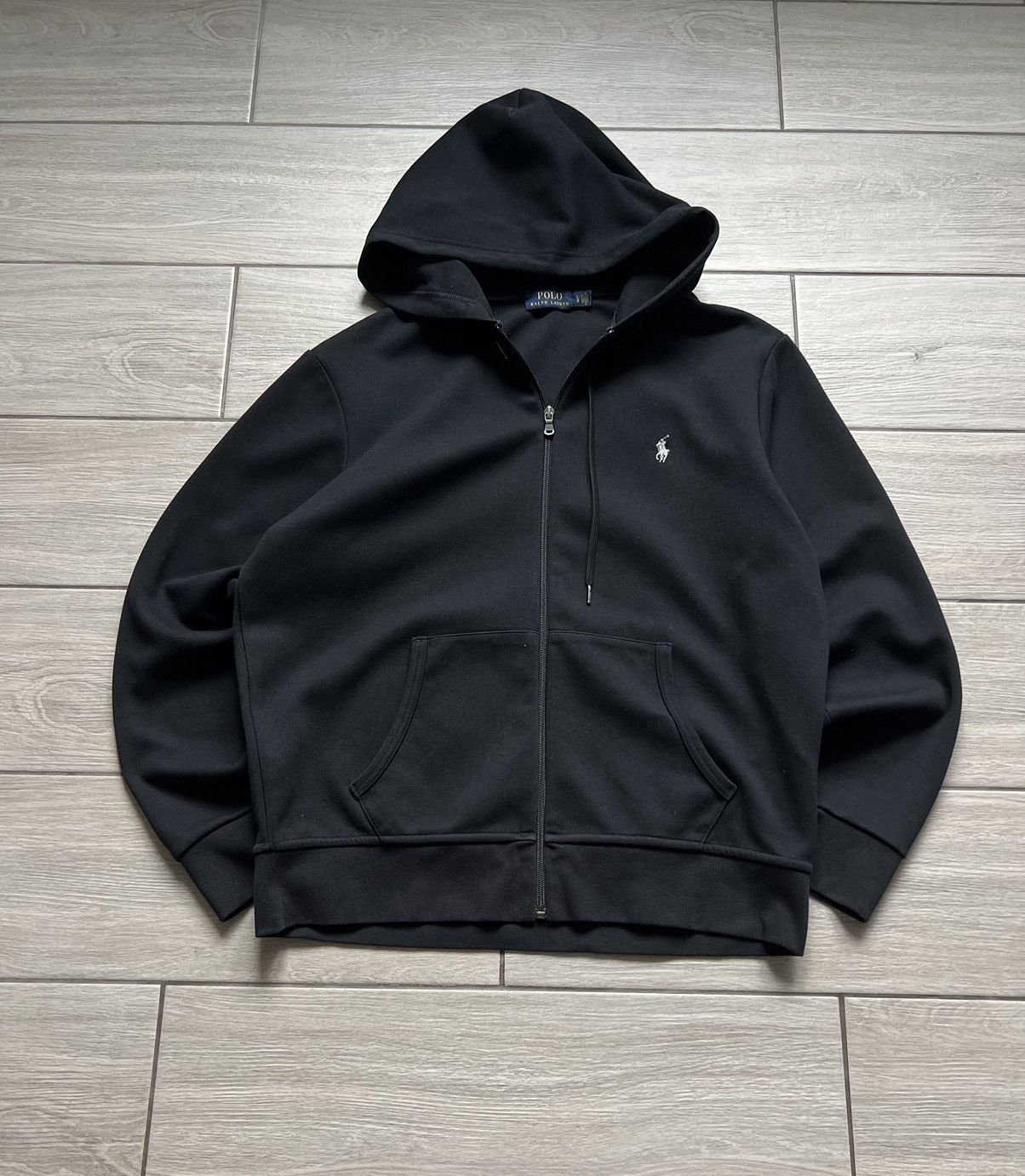 Polo Ralph Lauren Polo Ralph Lauren Zip Hoodie Black Size L Size US L / EU 52-54 / 3 - 2 Thumbnail