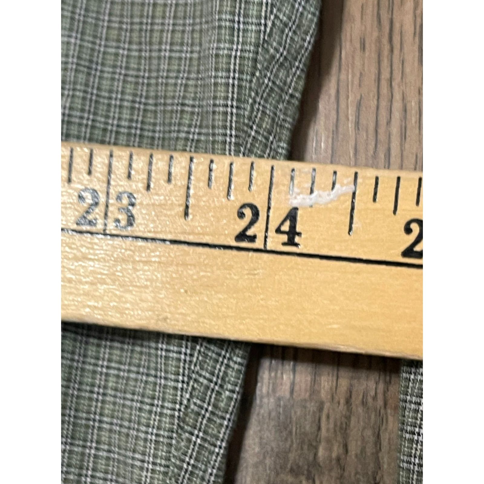 Vintage WOODWARD Shirt Mens Size 16.5 36/37 Green Button Up Long Sleeve Casual Check Vintage: No Size US XL / EU 56 / 4 - 6 Thumbnail