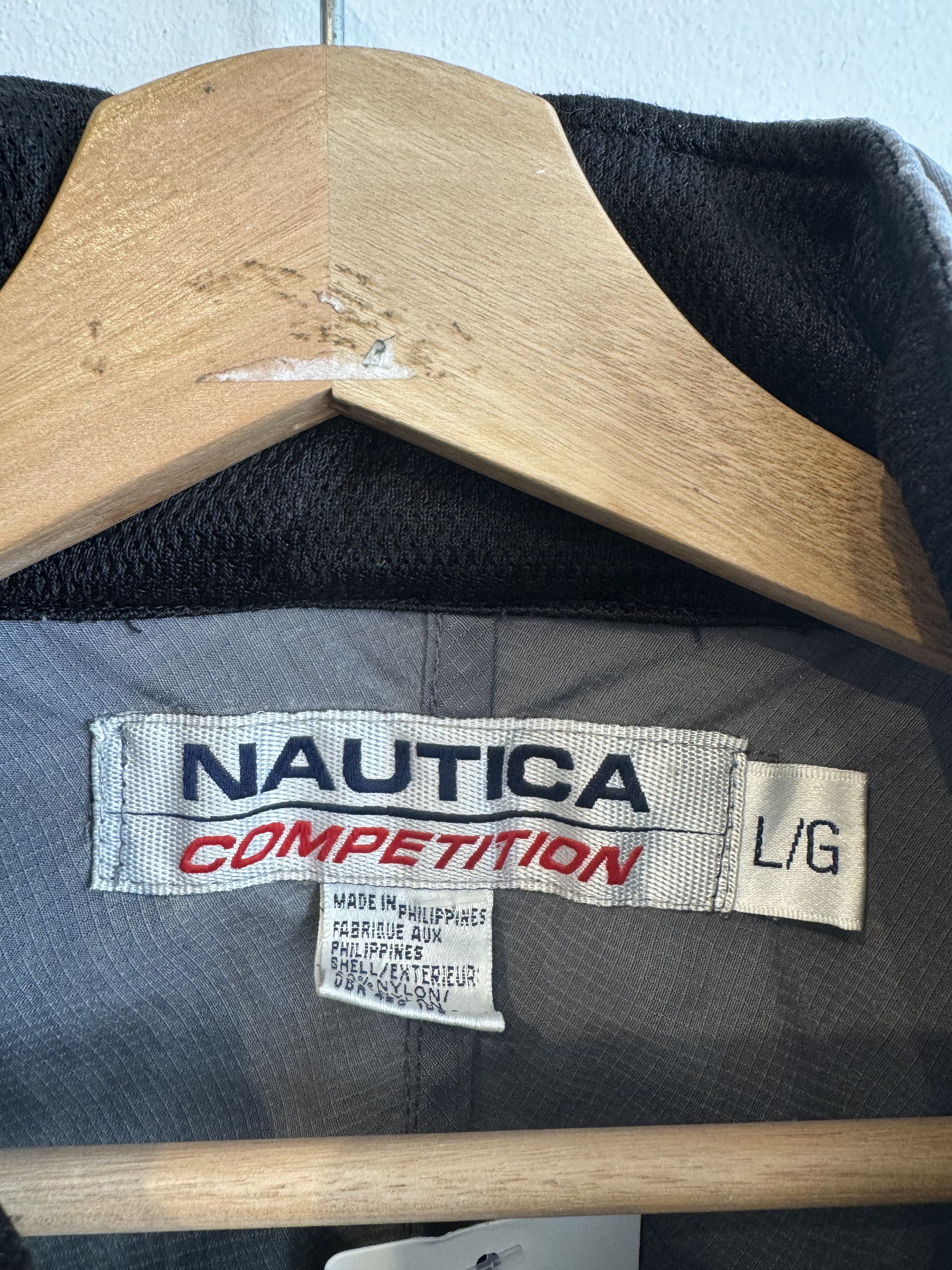 Nautica × Vintage y2k 00s Nautica Windbreaker Reflective Size L Size US L / EU 52-54 / 3 - 6 Thumbnail