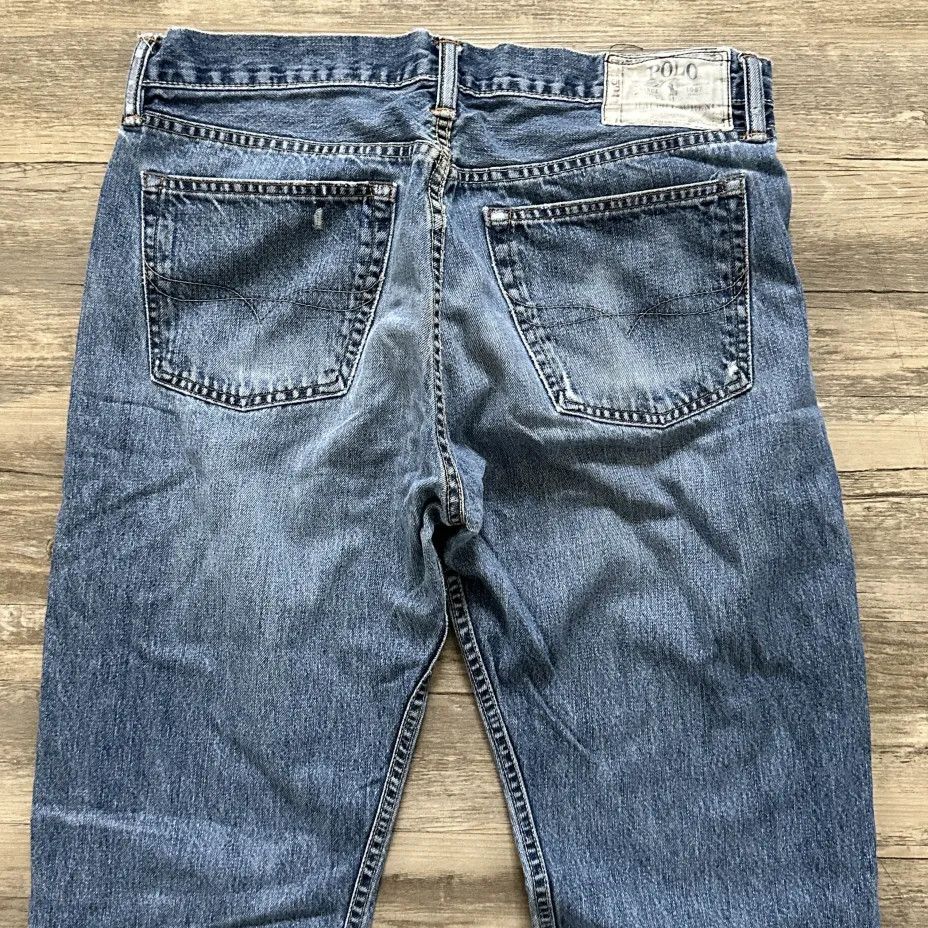 Polo Ralph Lauren Vintage Polo Ralph Lauren PRL Denim Goods Straight Jeans Size US 34 / EU 50 - 2 Thumbnail