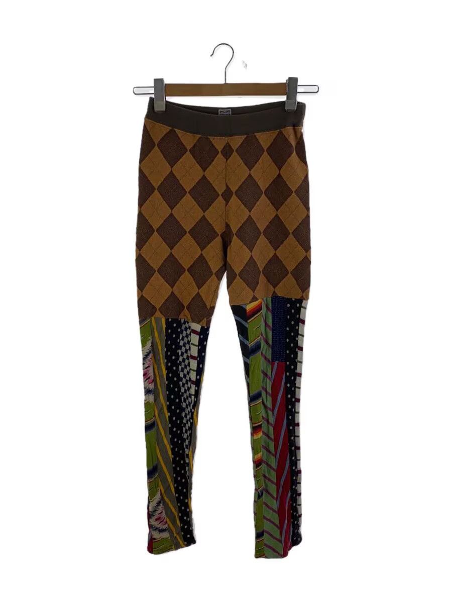 Kapital Kapital Reconstruction Patchwork Cotton Pants Multicolour Size US 30 / EU 46 - 1 Thumbnail