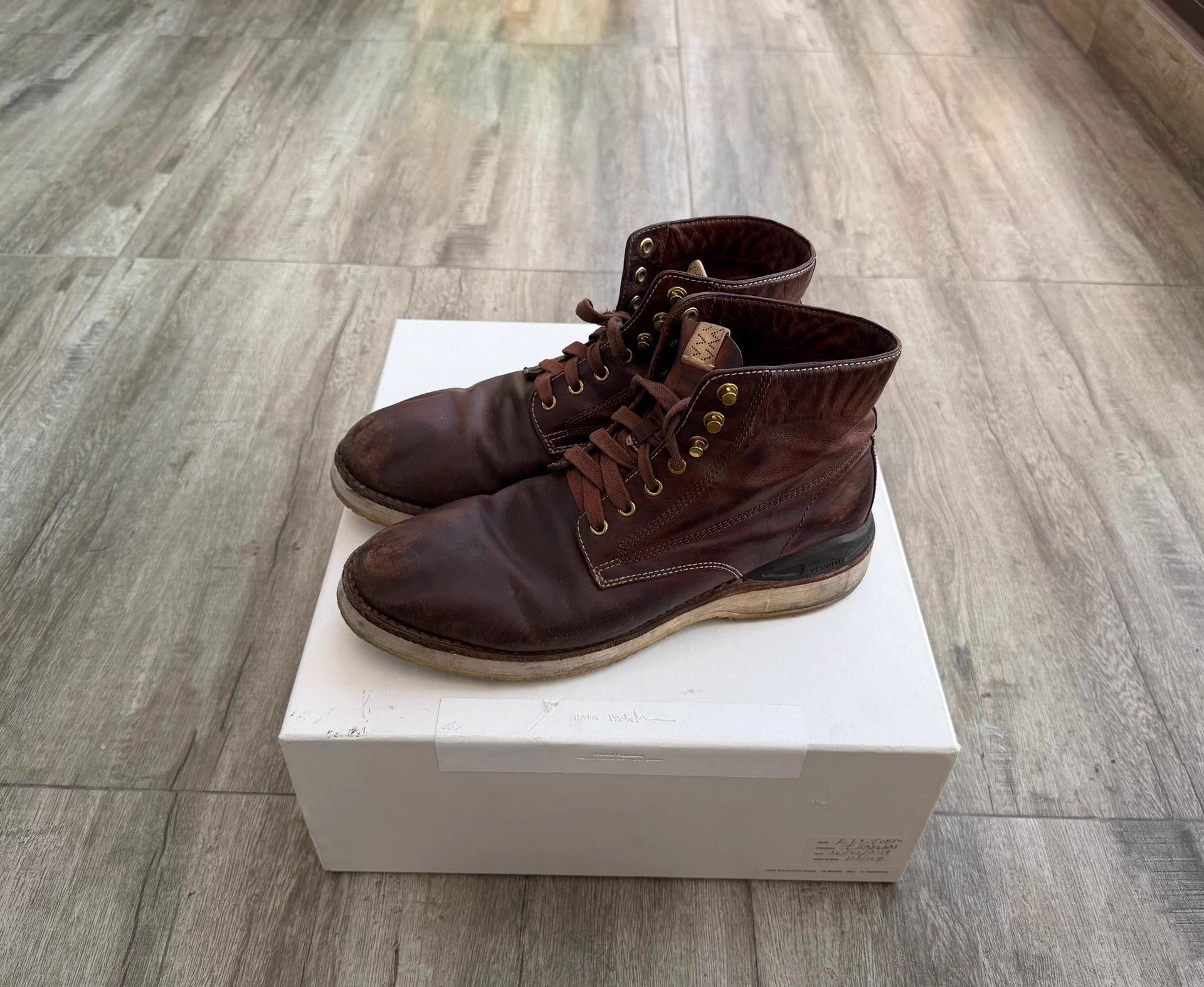 Visvim VISVIM VIRGIL BOOTS FOLK KNGR Kangaroo 18AW US8.5 2nd Blem Size US 8.5 / EU 41-42 - 2 Thumbnail