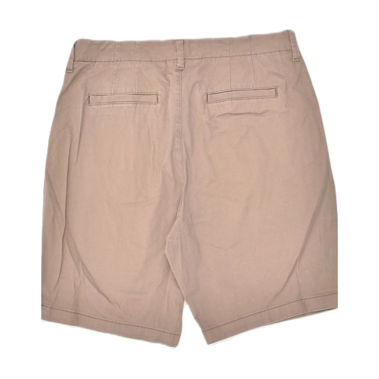 Lee VINTAGE LEE Womens Casual Shorts US 16 2XL W34 Brown Cotton LK09 Size 40" / US 18 - 2 Thumbnail