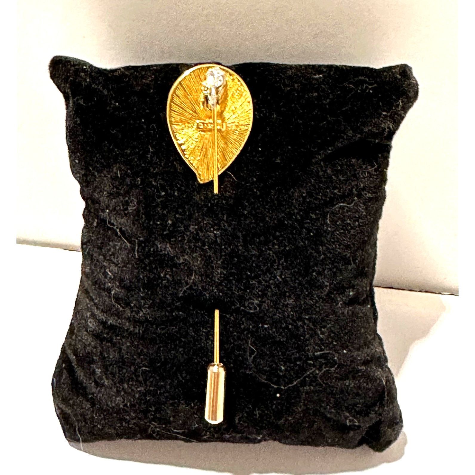 Monet Monet Mark VTG Faux Pearl & Gold Teardrop Brooch Pin 3" Size ONE SIZE - 7 Thumbnail