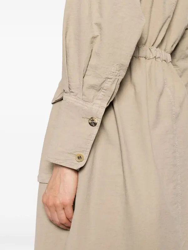 Golden Goose o1y0725 Overcoat in Beige Size XS / US 0-2 / IT 36-38 - 2 Thumbnail