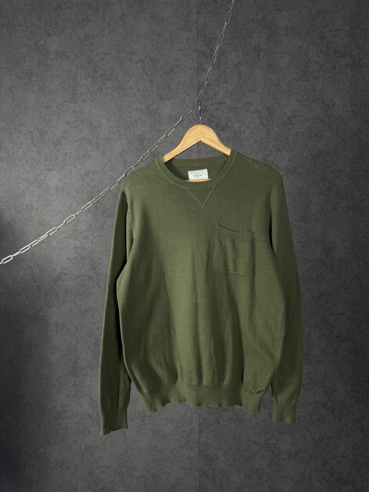 Percival Percival designer pocket sweatshirt Size US L / EU 52-54 / 3 - 1 Thumbnail