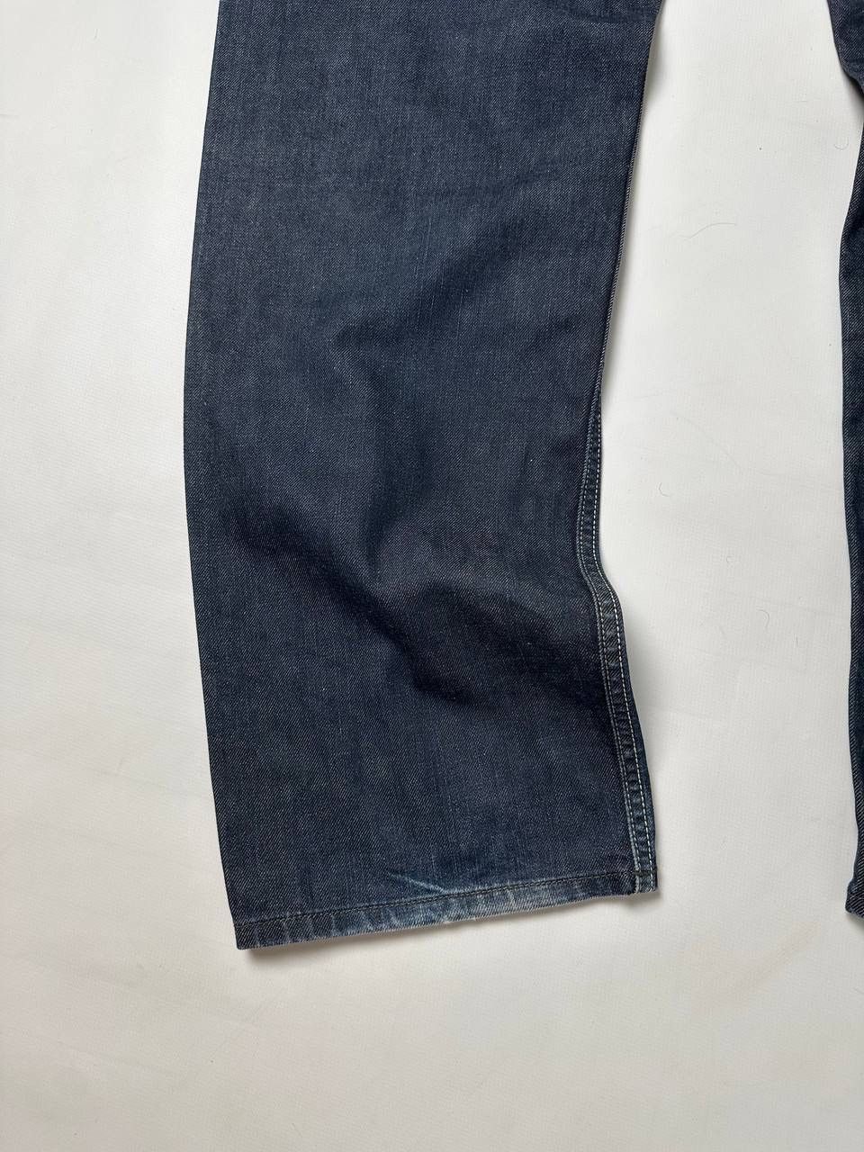 Diesel Vintage 00s Diesel Denim Wide Jean Size US 38 / EU 54 - 8 Thumbnail