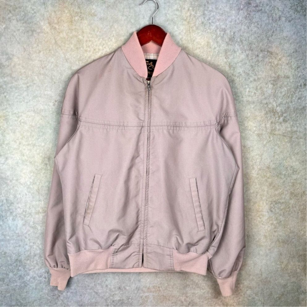 Vintage VTG 80s Cal Craft Full Zip Jacket Mens Sz M Gray Collared Size US M / EU 48-50 / 2 - 1 Thumbnail