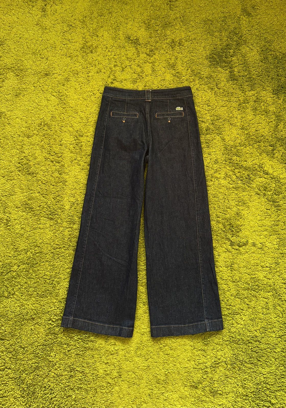Lacoste Lacoste wide leg flare jeans denim Size 26" / US 2 / IT 38 - 1 Thumbnail