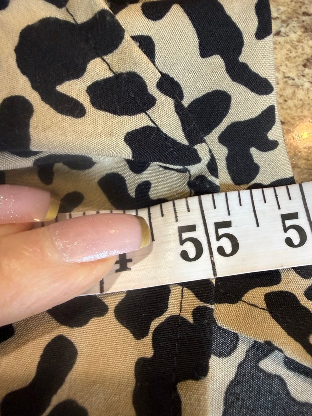 The Unbranded Brand Women's Unbranded Midi Dress Plus 3X Beige Black Leopard Pri Size 3XL / US 20-22 - 6 Thumbnail