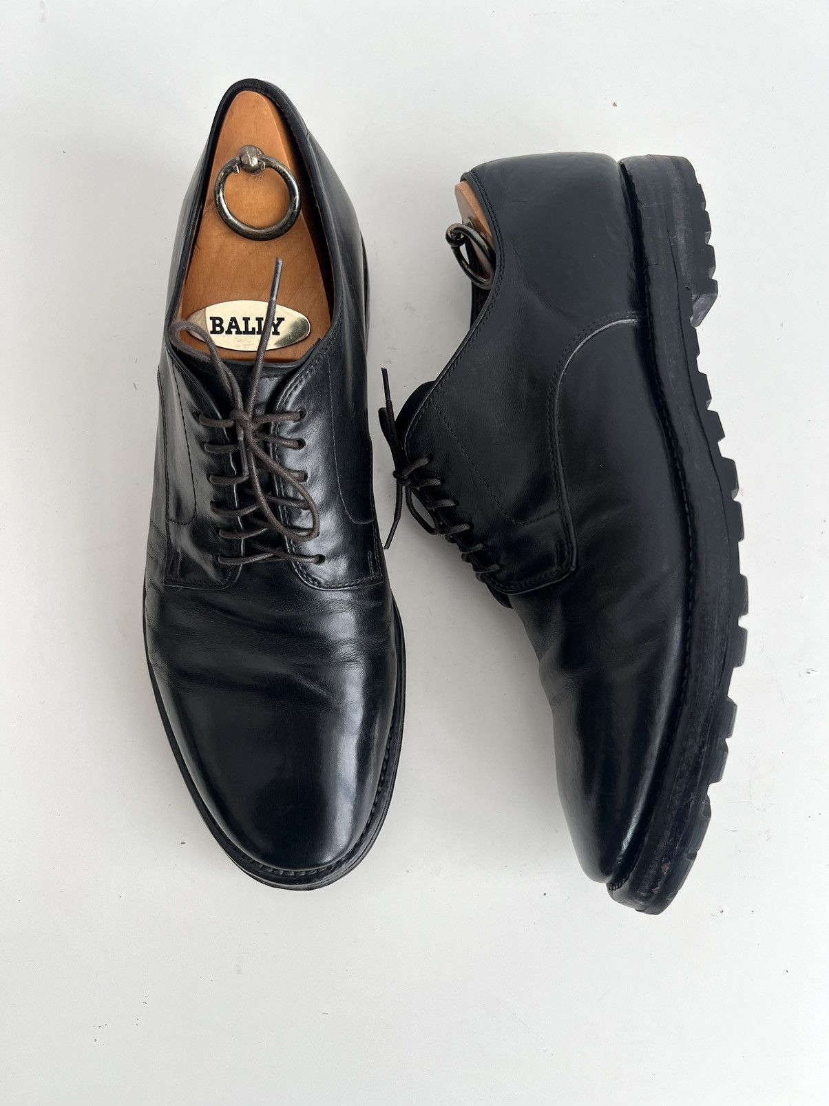 Officine Creative 🔥Officine Creative Aspen 001 Leather Derby Boots Black Size US 10.5 / EU 43-44 - 11 Thumbnail
