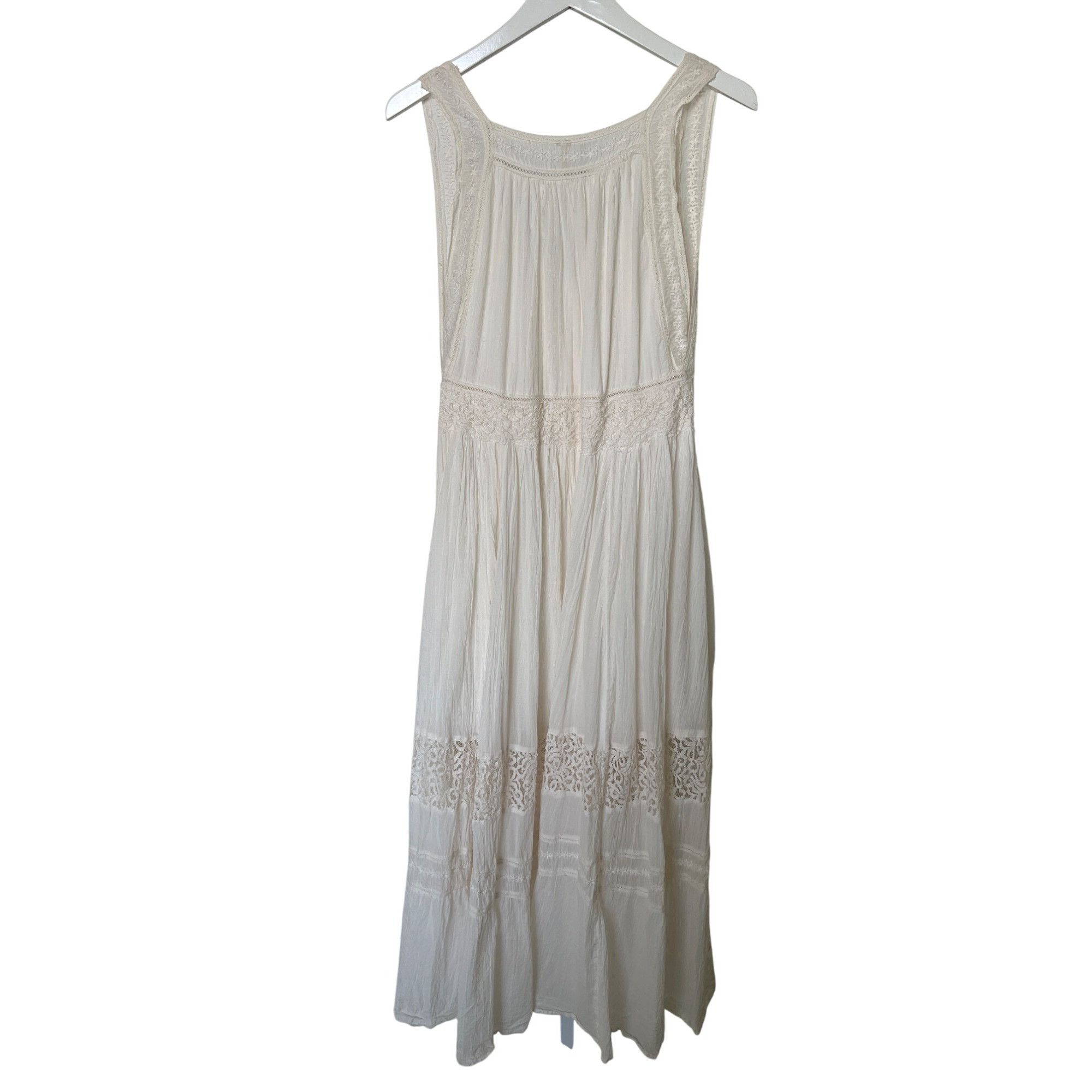 Free People Free People Carla Lace Maxi Dress Size XS / US 0-2 / IT 36-38 - 7 Thumbnail
