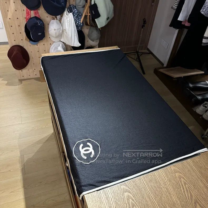 Chanel Chanel Logo silk cashmere scarf scarf Size ONE SIZE - 1 Thumbnail