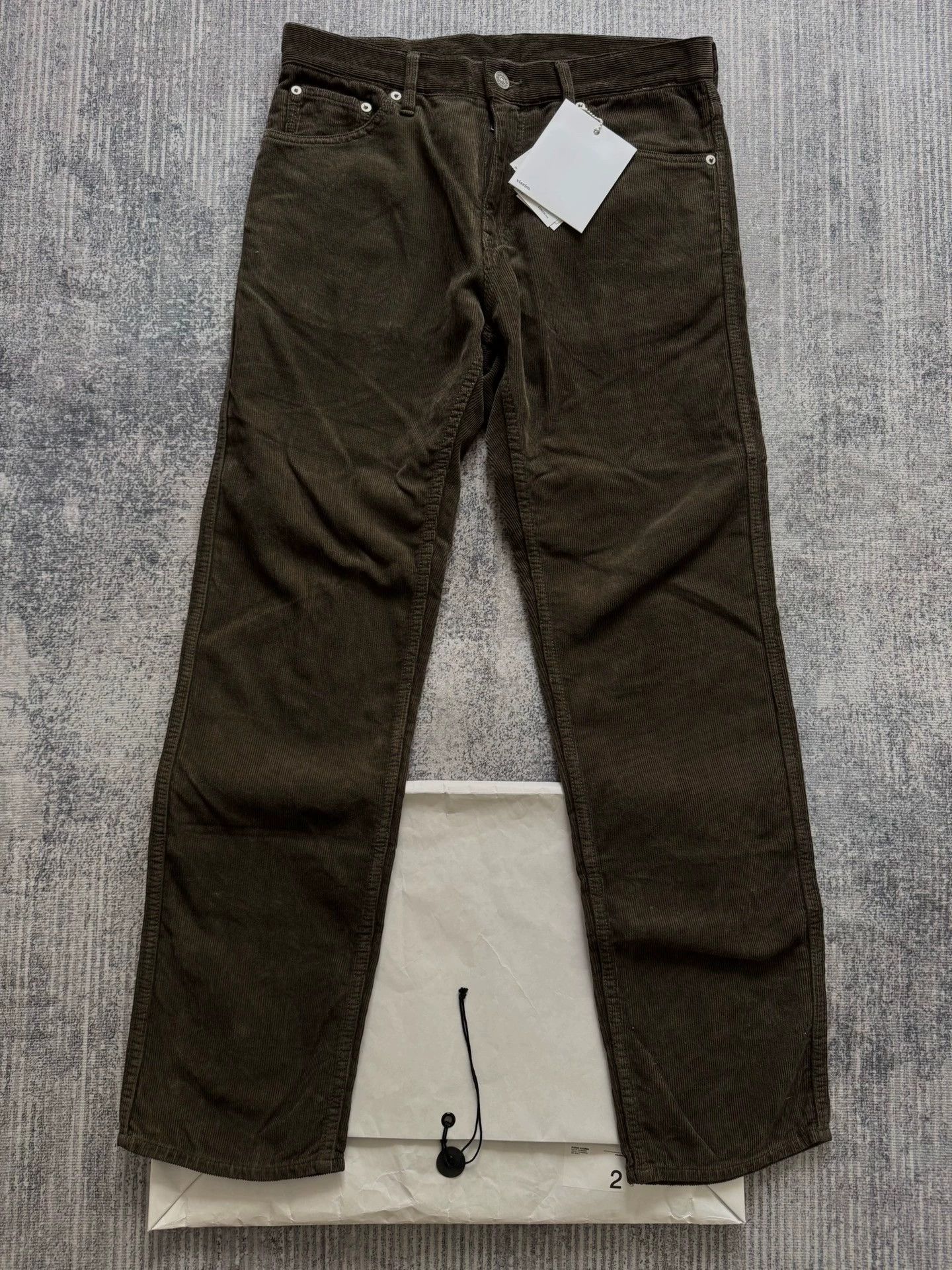 Visvim VISVIM 24AW FLUXUS 19 Cords Brown size 2 pants Size US 32 / EU 48 - 1 Thumbnail