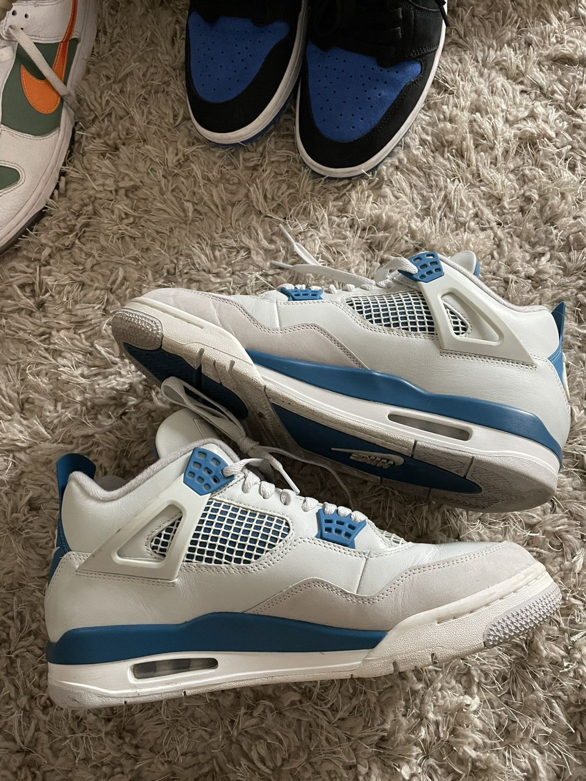 Jordan Brand Jordan 4 Military Blue Size US 11 / EU 44 - 3 Thumbnail