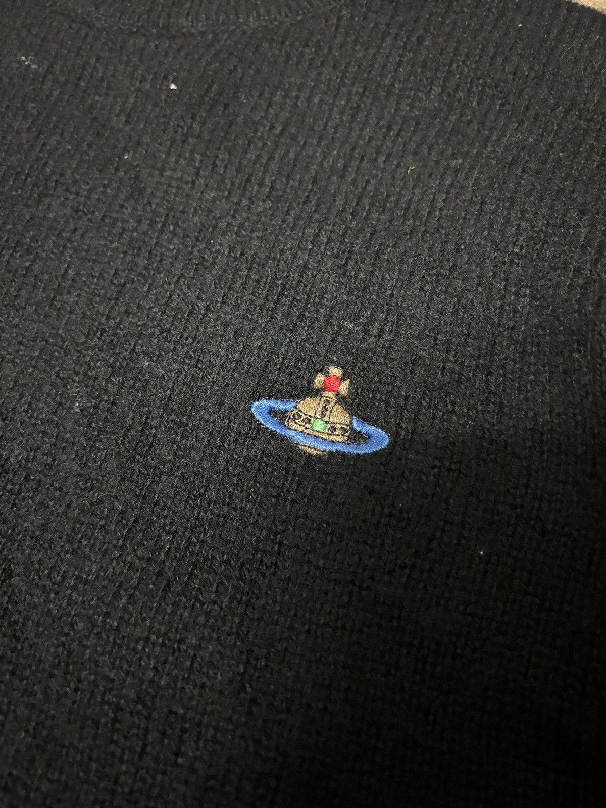 Vivienne Westwood Vivienne Westwood Embroidery Crewneck Knitwear Size US M / EU 48-50 / 2 - 2 Thumbnail