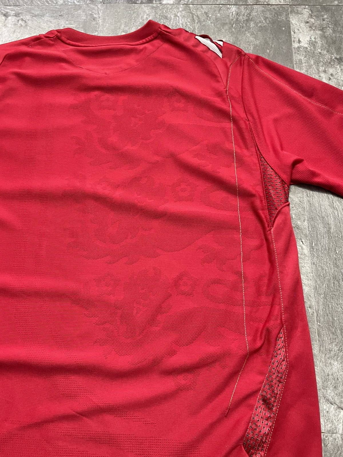 Umbro Umbro England 2006 2008 National Team Soccer Jersey Red M Size US M / EU 48-50 / 2 - 4 Thumbnail