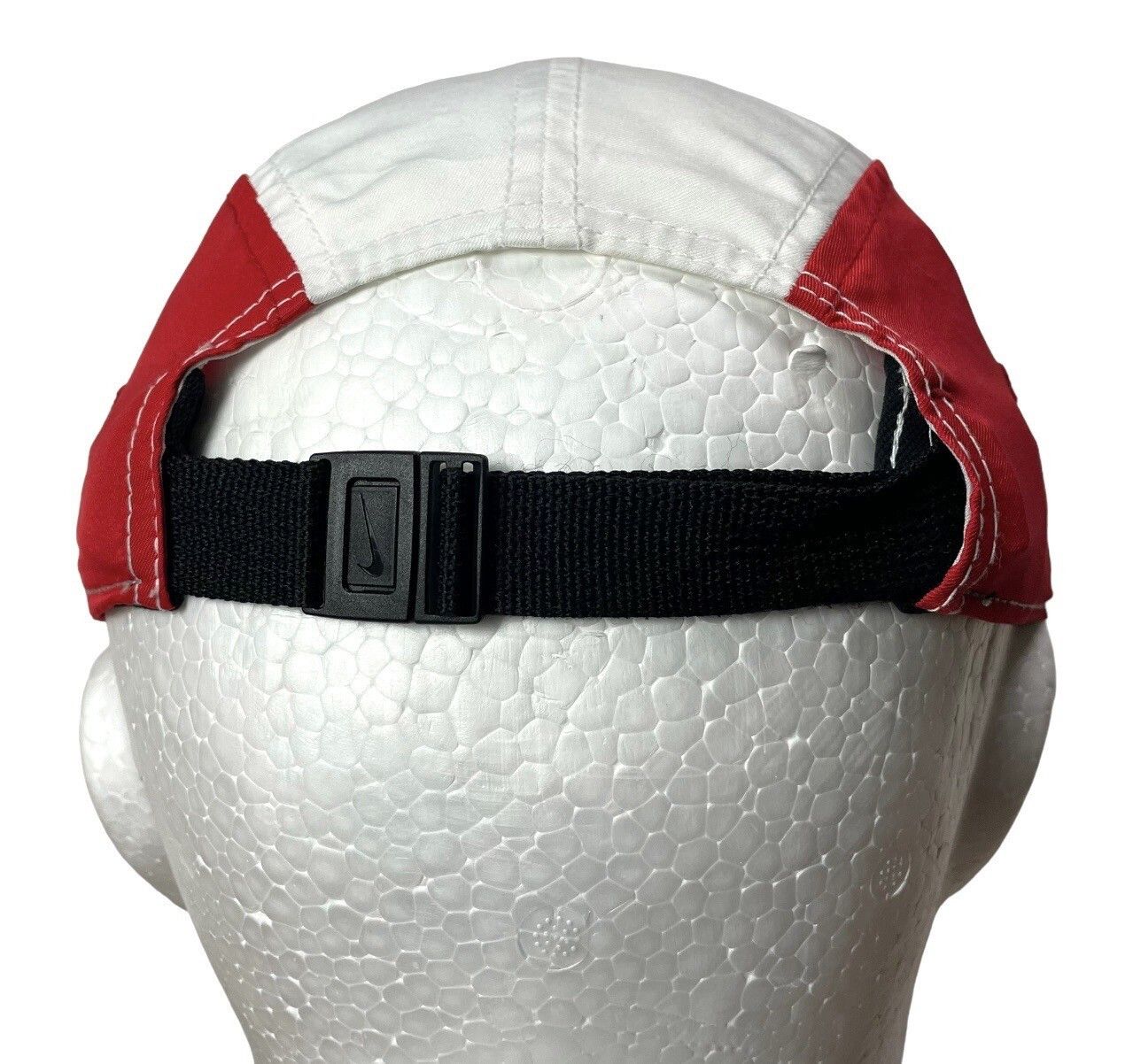 Nike Vintage Nike Hat Cap Red White Grey Air Max AW84 5 Panel Size ONE SIZE - 3 Thumbnail