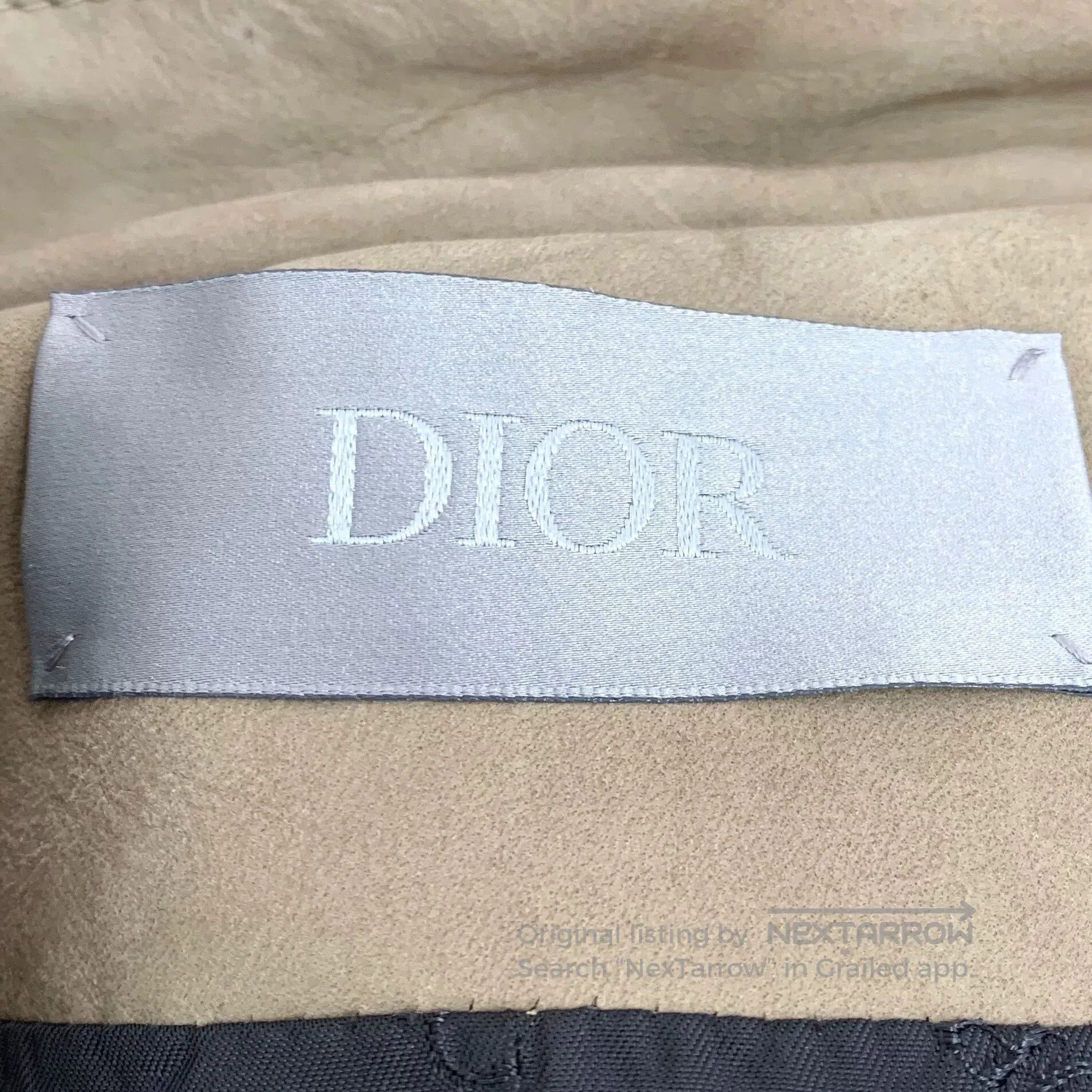 Dior Dior Brown Leather Hooded Jacket. Size US L / EU 52-54 / 3 - 6 Thumbnail