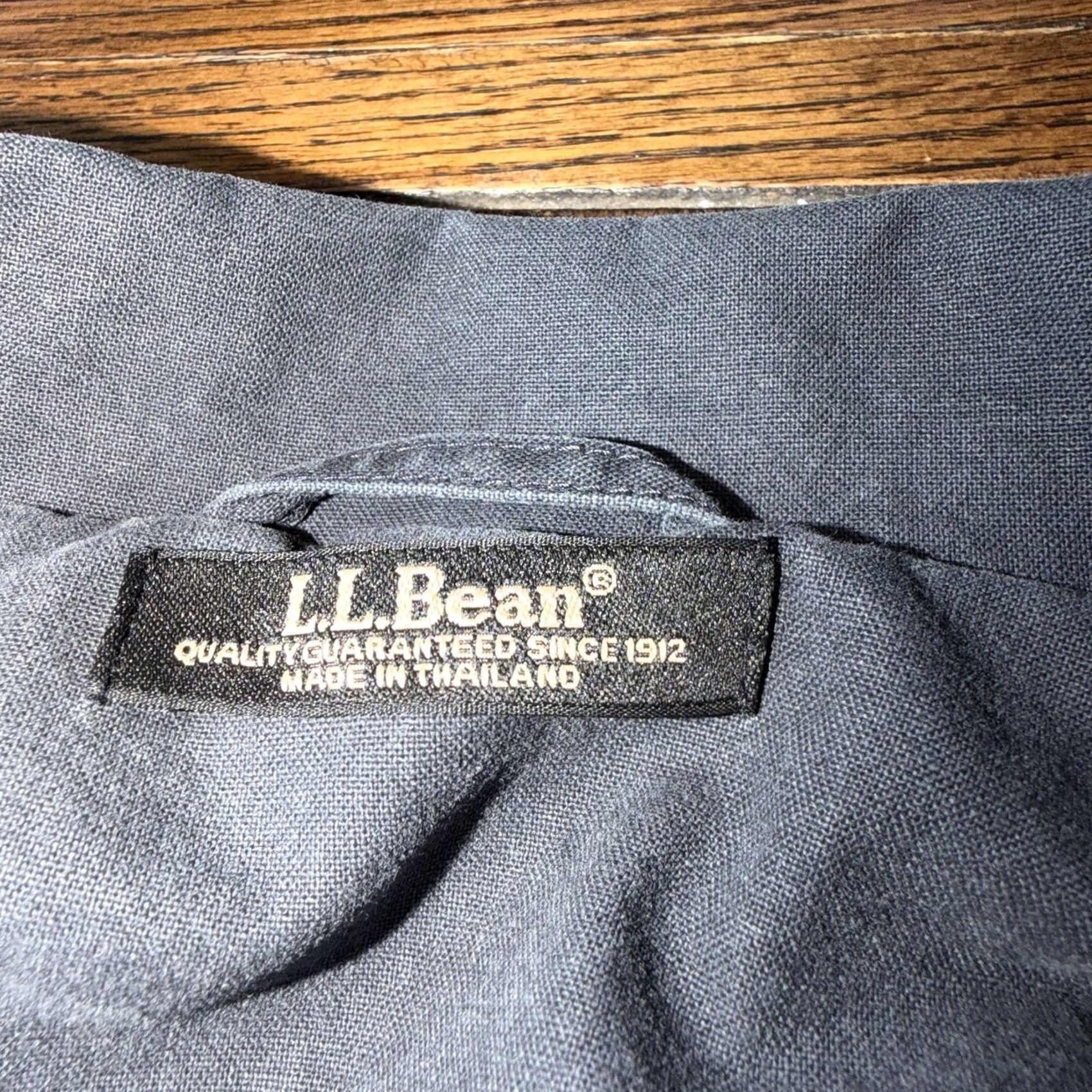 Vintage VINTAGE LL Bean Blazer Mens 40 Regular Washed Blue Two Button Sport Coat oKU59 Size 40R - 5 Thumbnail