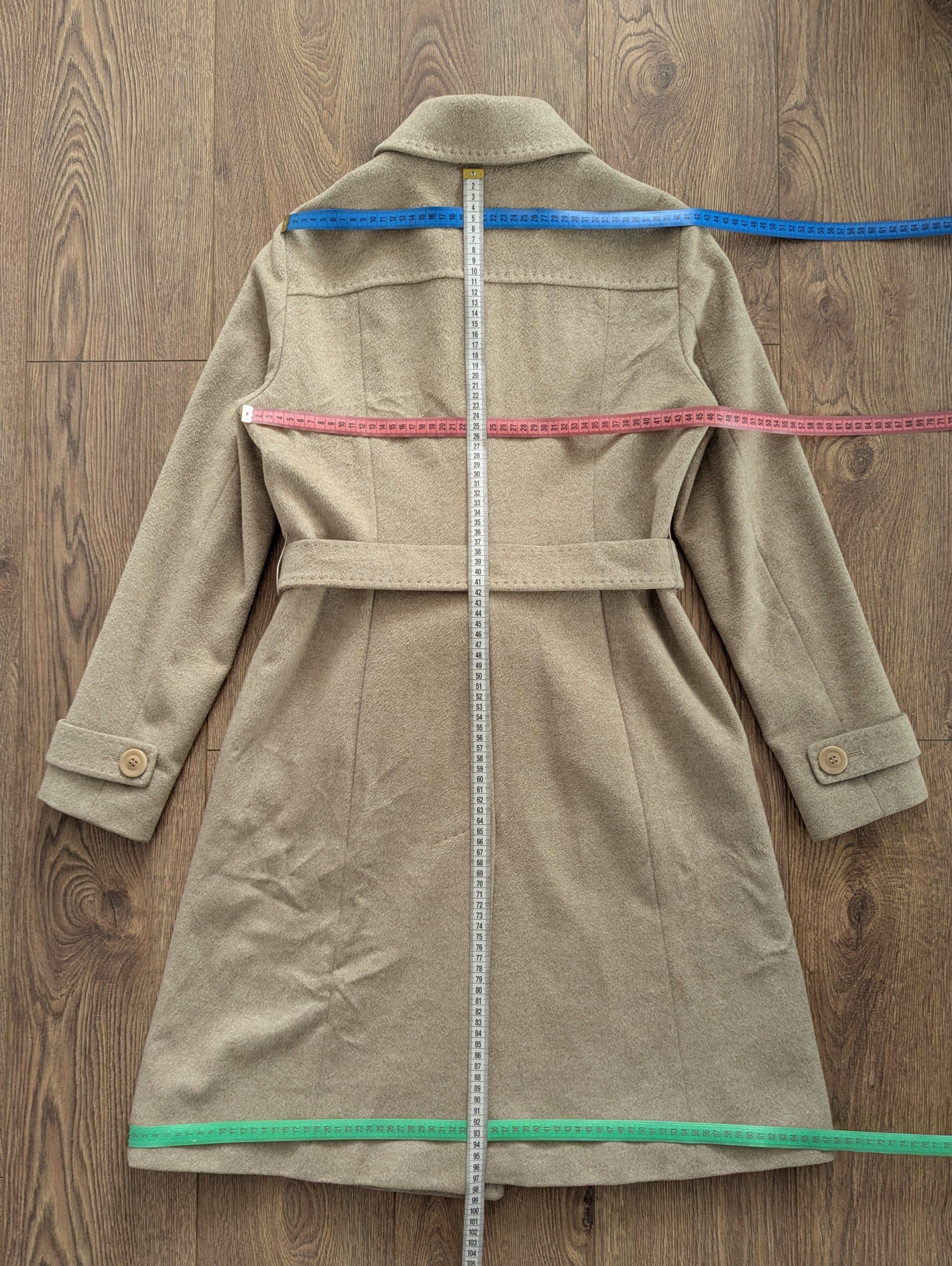 Max Mara MAX MARA Studio Double-Breasted Wool Coat MadeInItaly Luxury Size M / US 6-8 / IT 42-44 - 20 Thumbnail