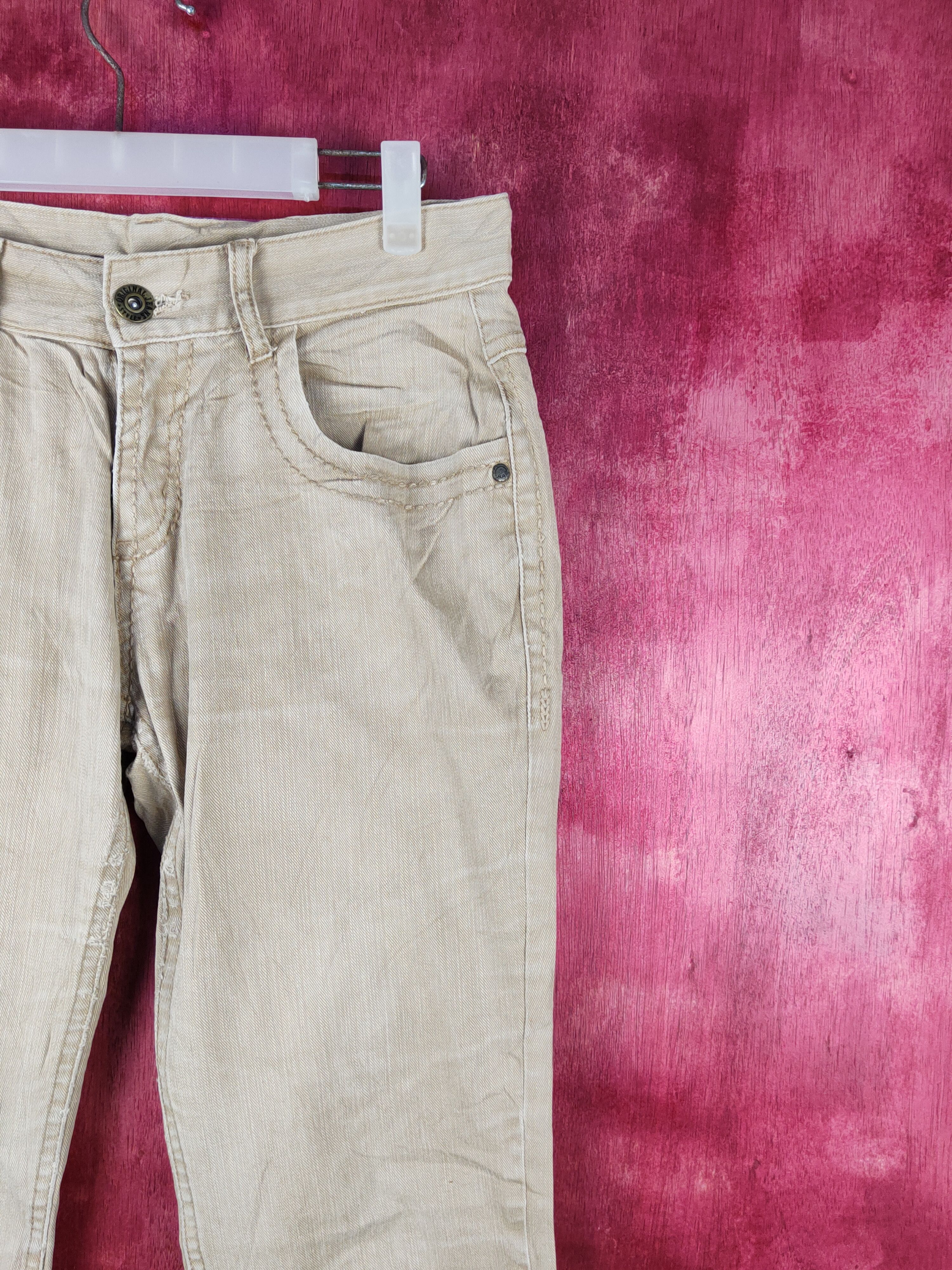 Japanese Brand Japanese Brand Brown Faded Multipocket Jeans #S1575 Size US 31 - 5 Thumbnail