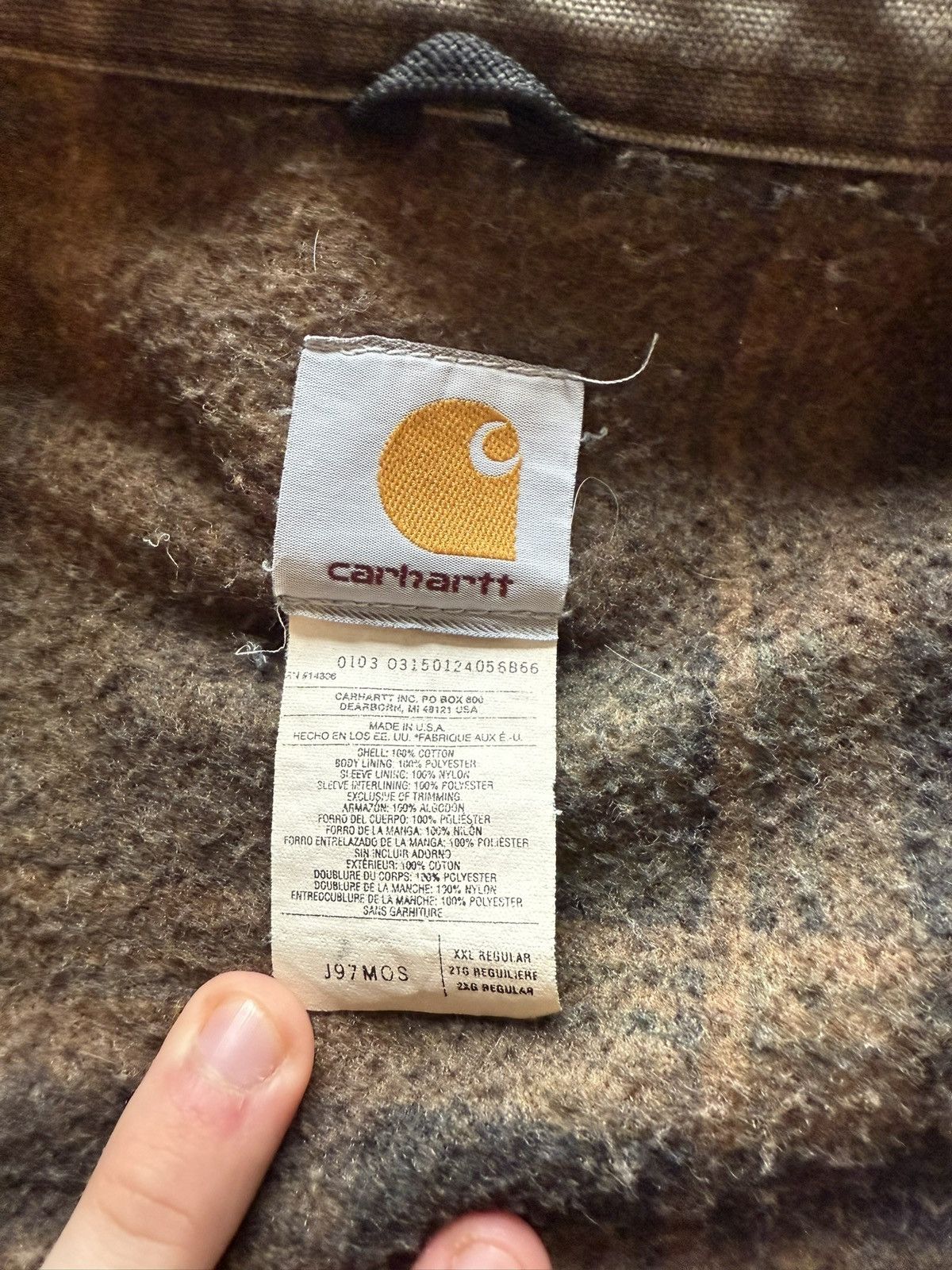 Carhartt × Vintage Rare J97MOS Carhartt Detroit Size US XL / EU 56 / 4 - 6 Thumbnail