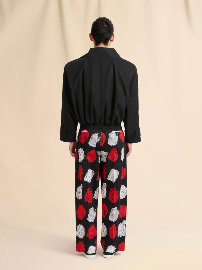 Marni o1f1d3z0326 Poplin Double Breasted Jacket in Black Size US S / EU 44-46 / 1 - 3 Thumbnail
