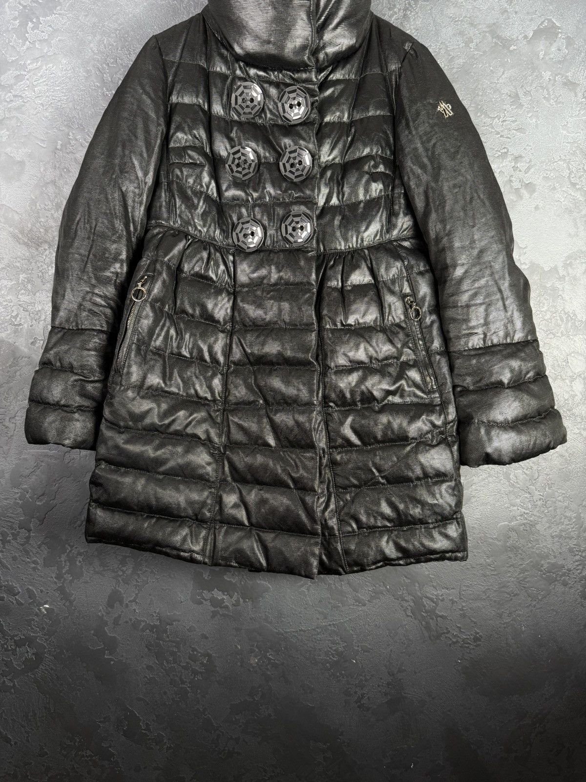 Moncler MONCLER PREMIERE JOHANNA Women's Padded Coat Jacket Black Size S / US 4 / IT 40 - 3 Thumbnail