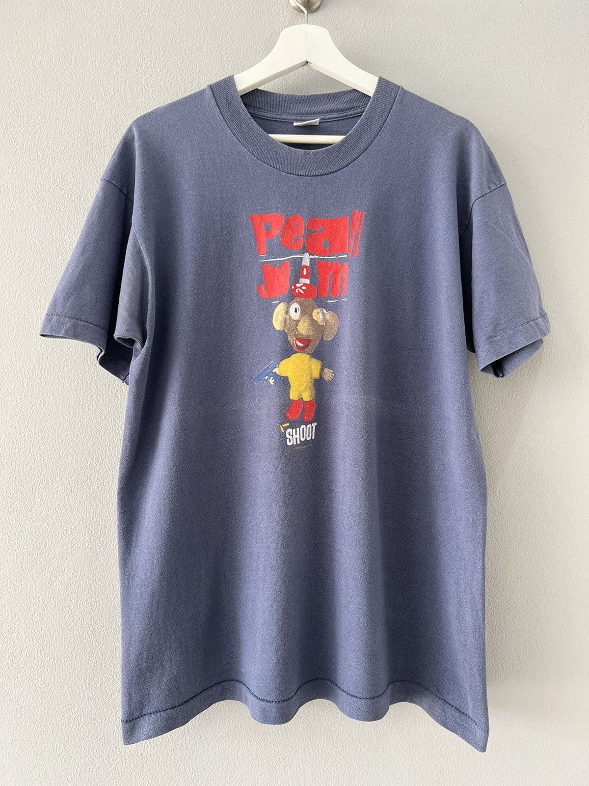 image of Vintage Pearl Jam Shoot 90’S in Navy, Men's (Size Large)