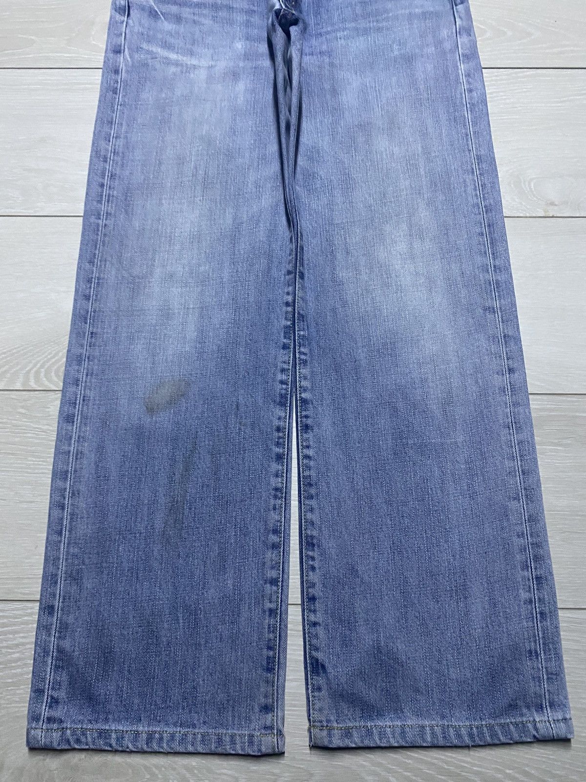 Uniqlo Vintage Uniqlo S003 Light Wash Distressed Jeans Size US 29 - 5 Thumbnail