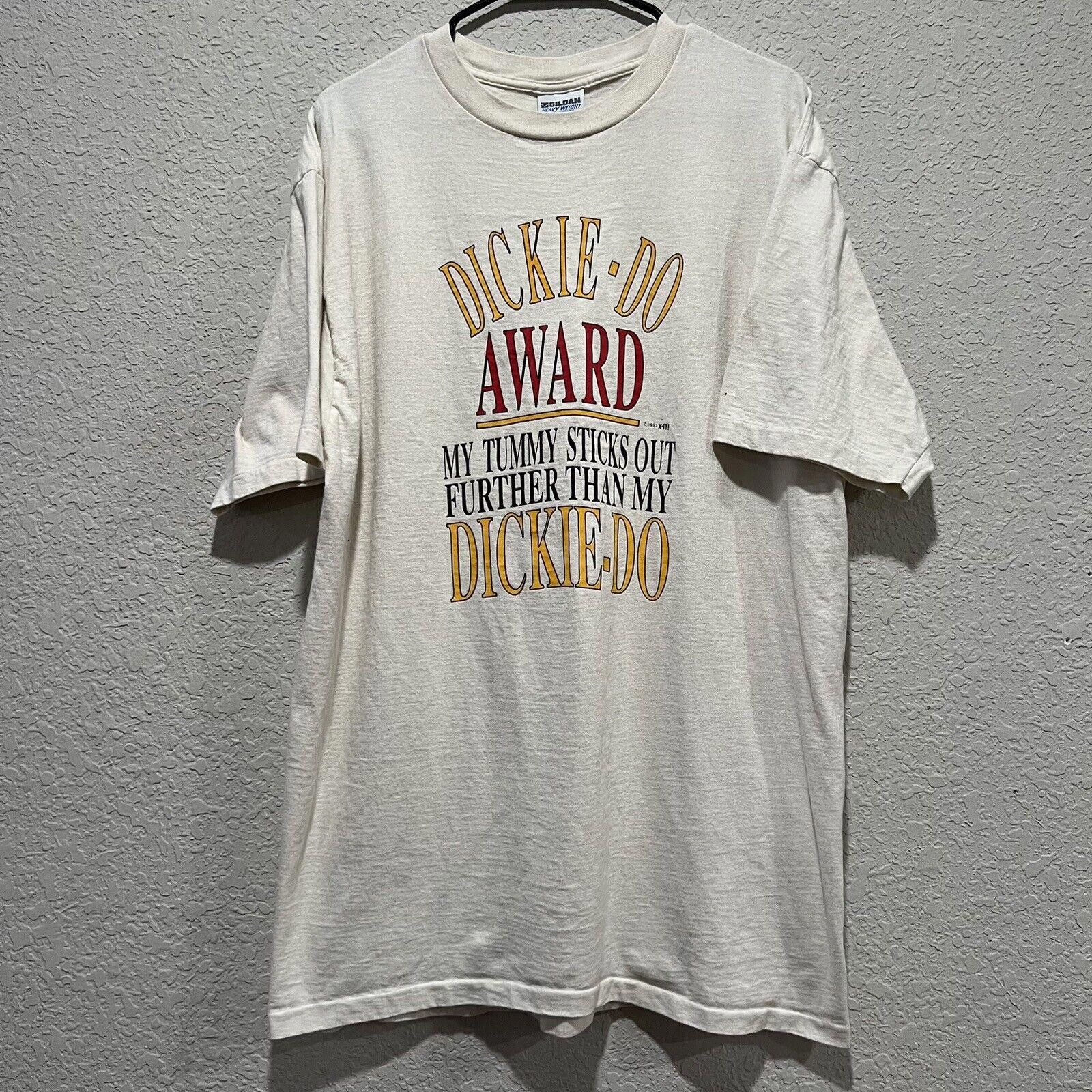 Designer Vintage 90s RARE Funny Dickie Do Novelty Sex Shirt Size XL Size US XL / EU 56 / 4 - 1 Thumbnail