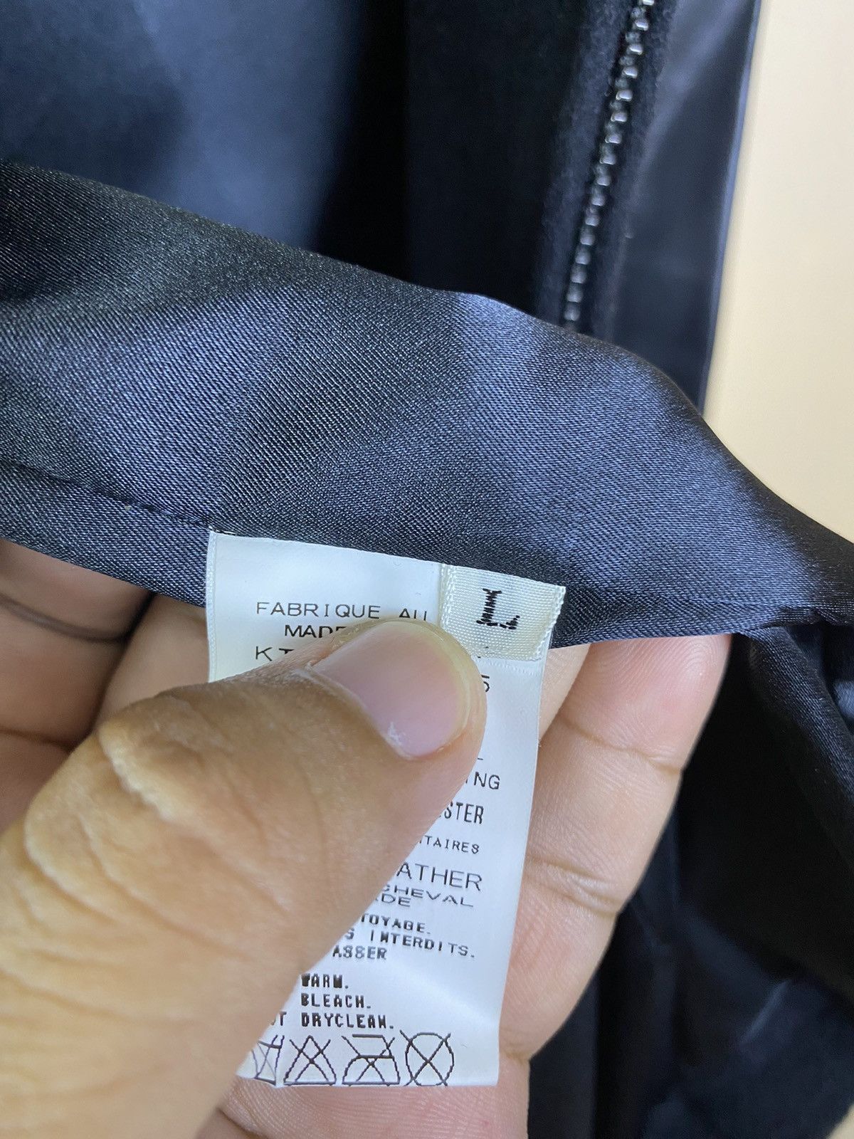 kiryuyrik Kiryuyrik Yohji Yamamoto Leather sleeve jacket Size US L / EU 52-54 / 3 - 10 Thumbnail